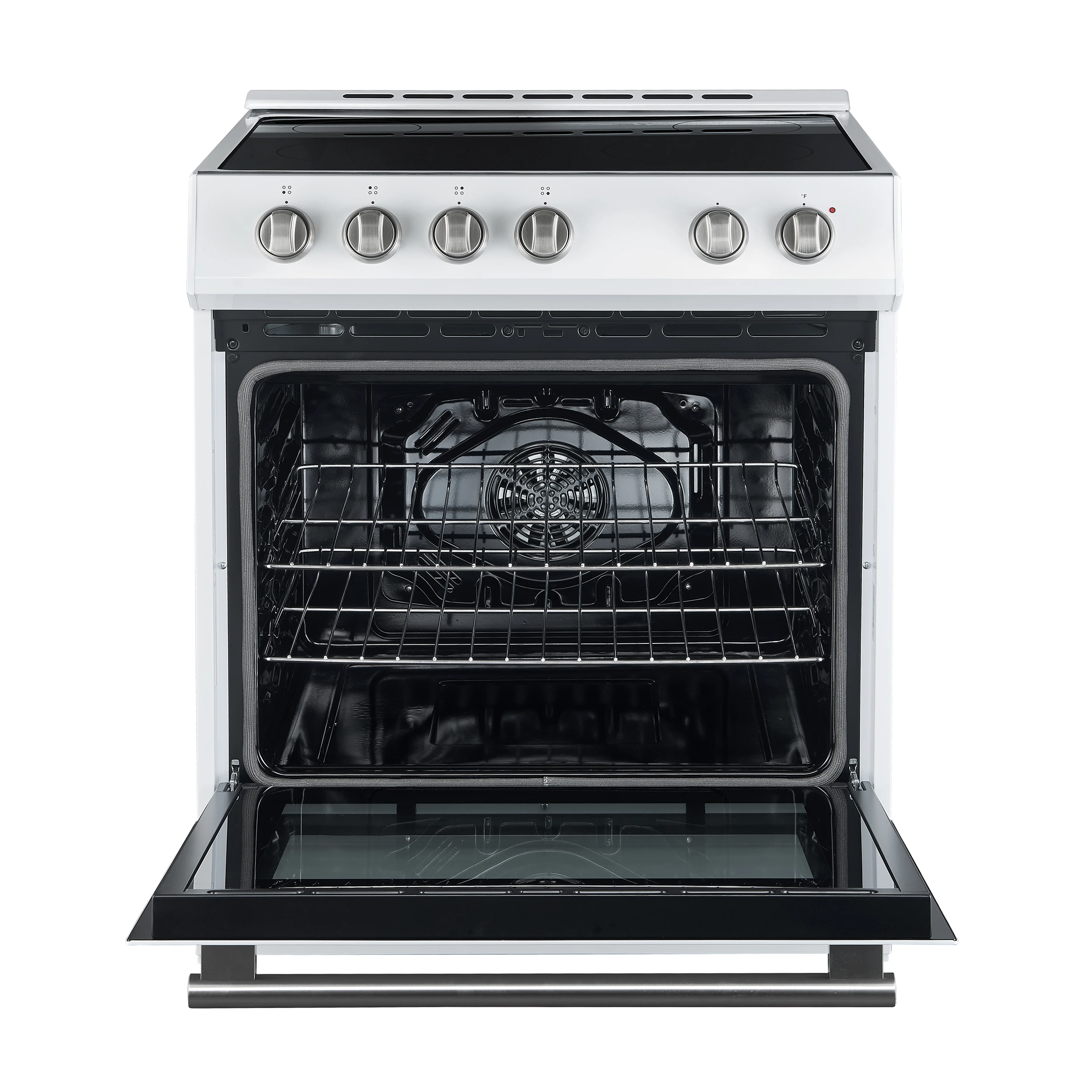 Leonardo Espresso 30-Inch White Electric Range, True Convection, Energy Efficient FFSEL601230WHT