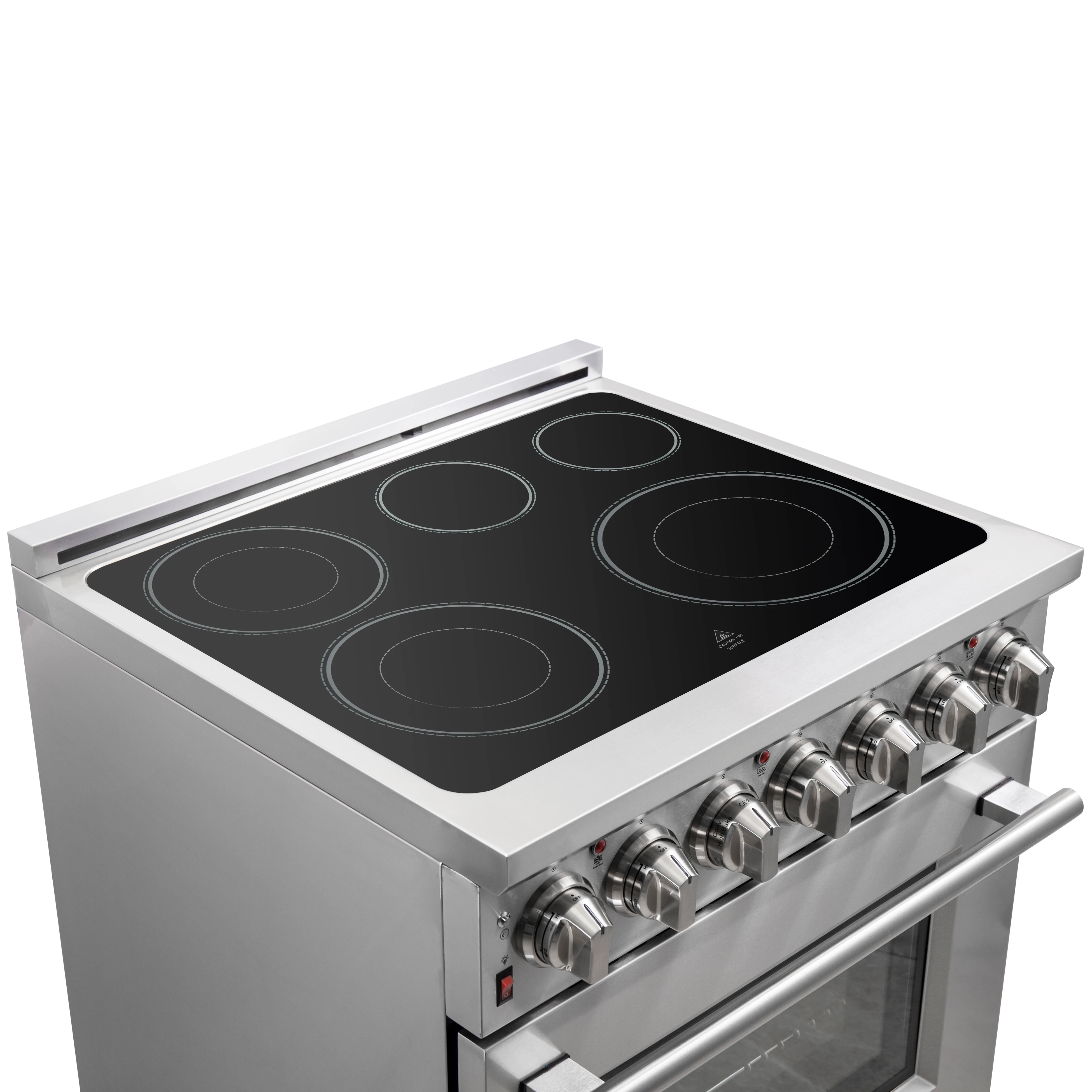 Massimo 30-Inch Freestanding Electric Range, True Convection Oven FFSEL602030