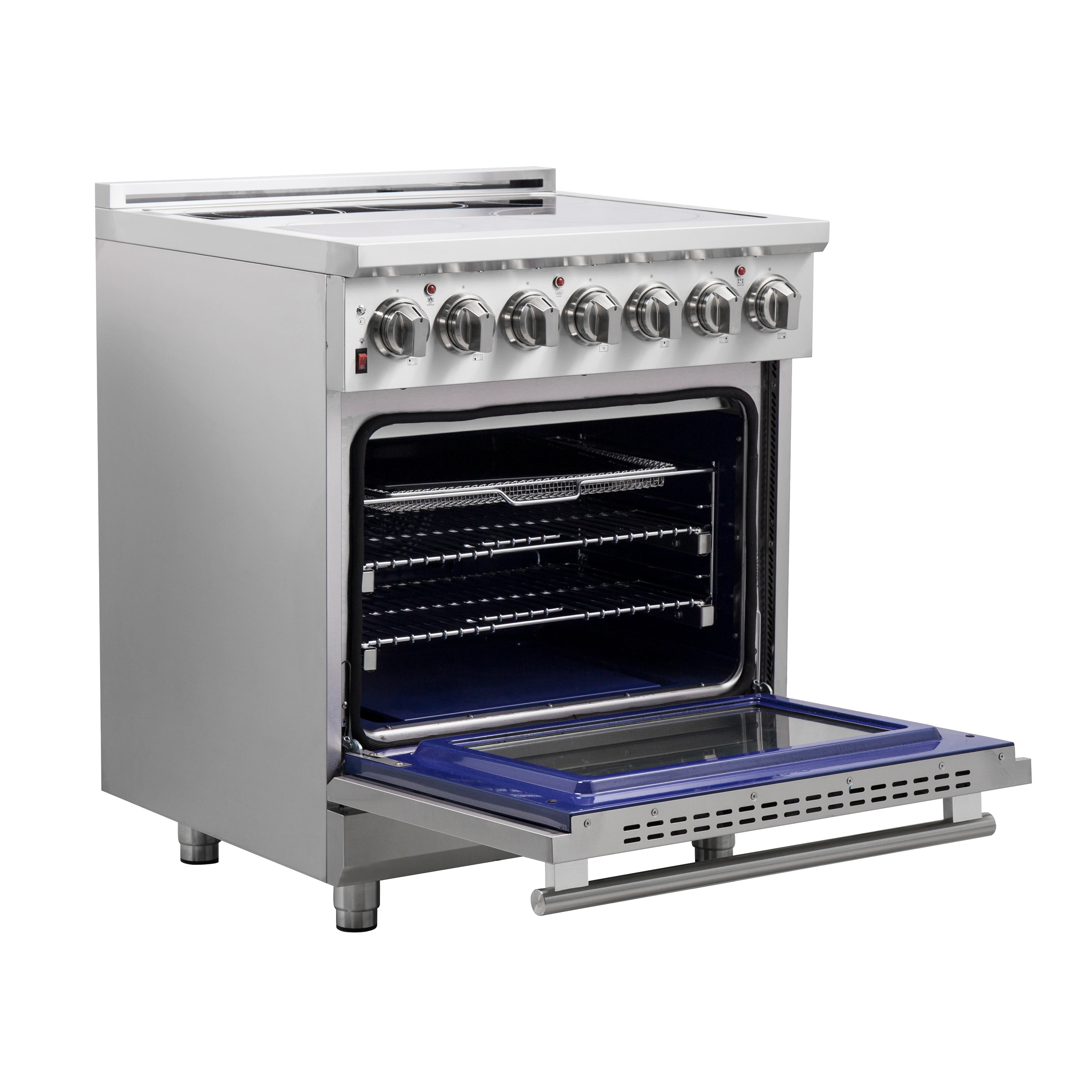 Massimo 30-Inch Freestanding Electric Range, True Convection Oven FFSEL602030