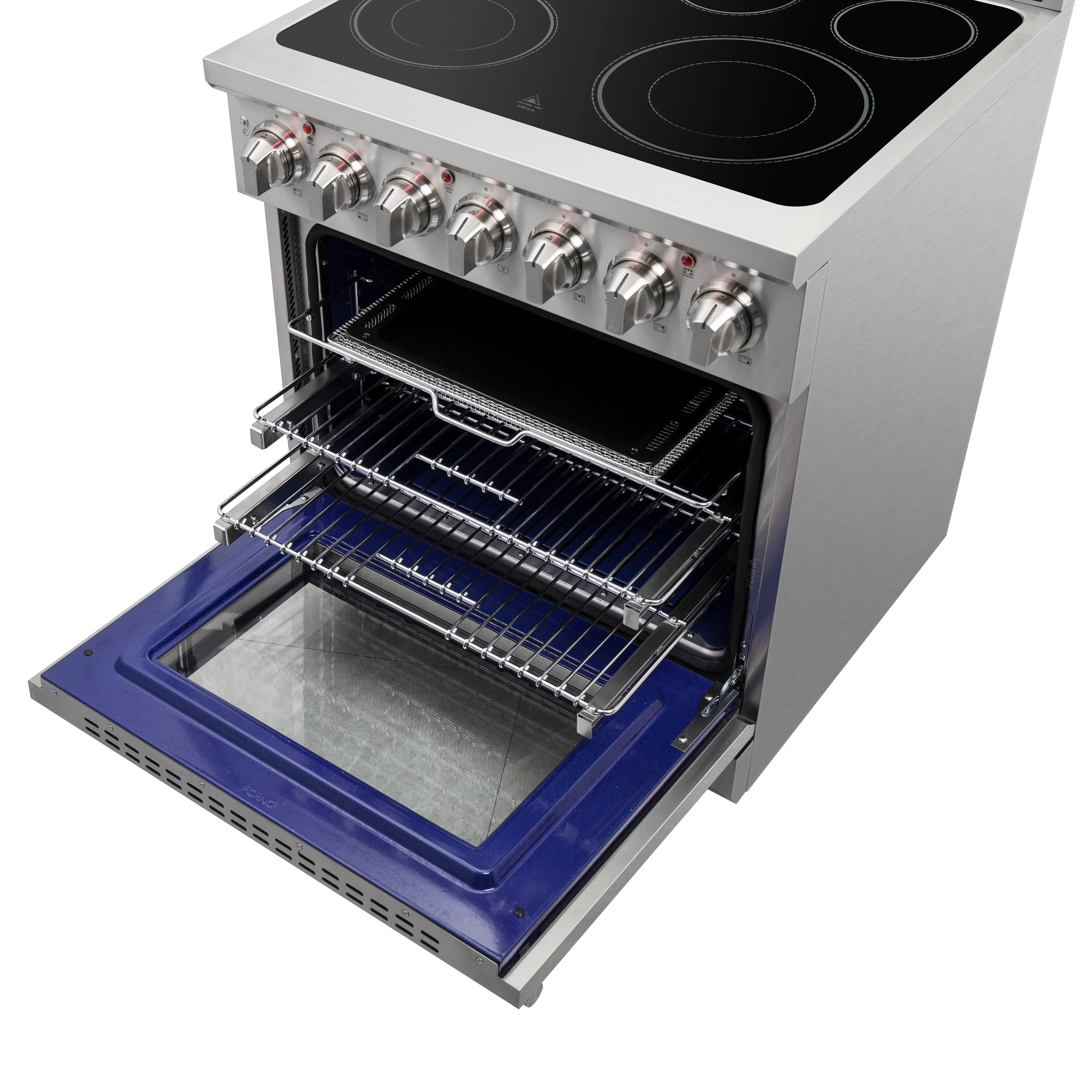 Massimo 30-Inch Freestanding Electric Range, True Convection Oven FFSEL602030