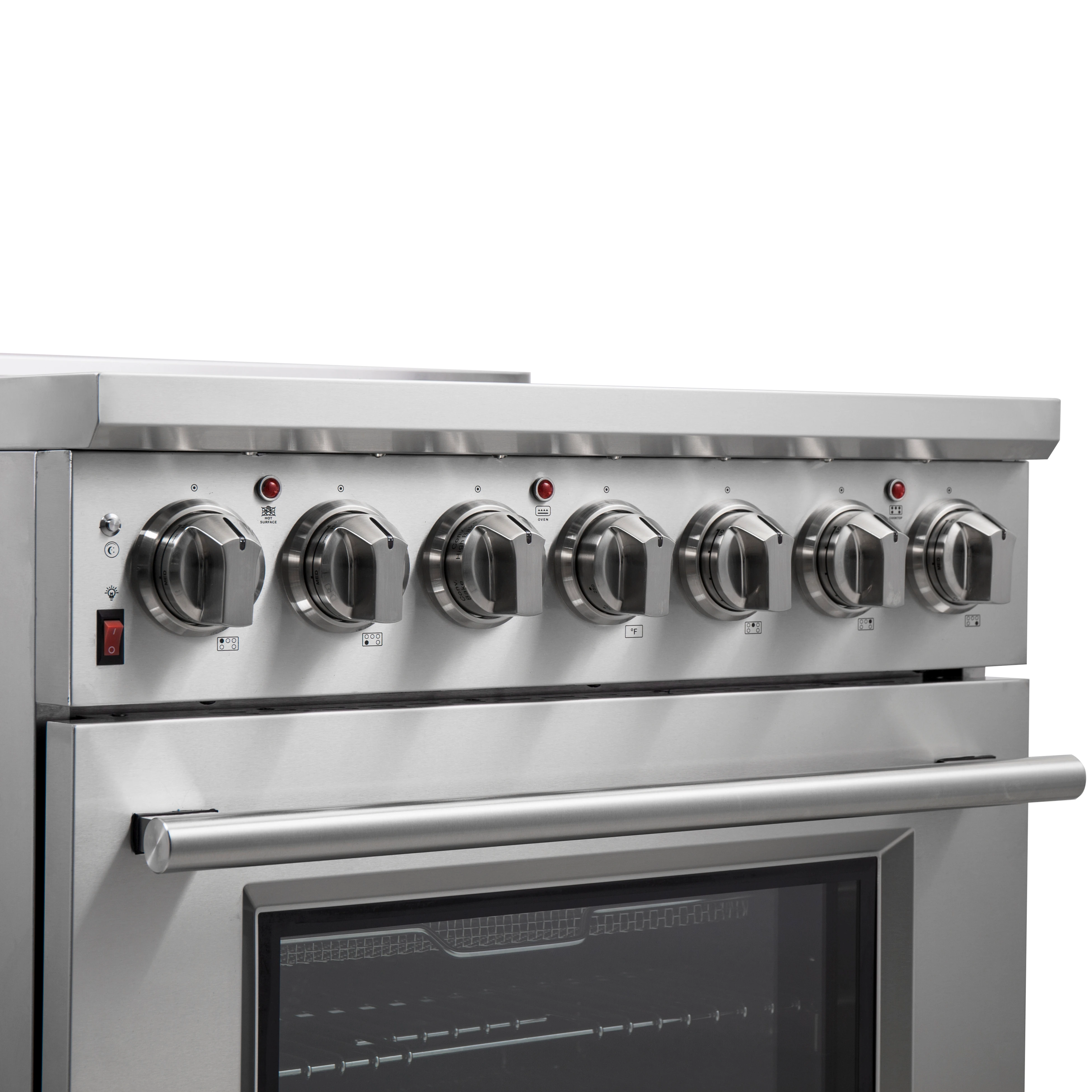 Massimo 30-Inch Freestanding Electric Range, True Convection Oven FFSEL602030