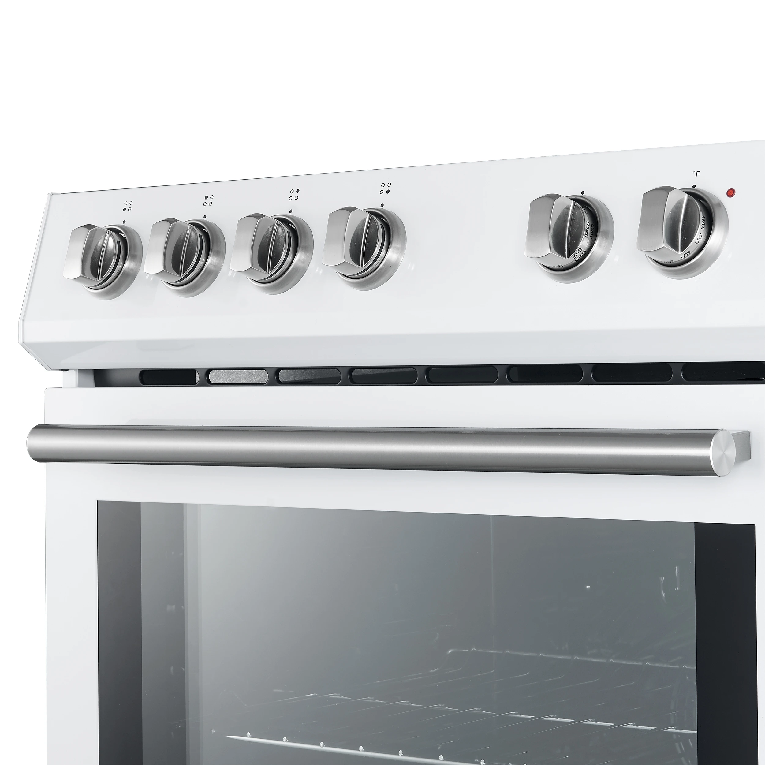 Leonardo Espresso 30-Inch White Electric Range, True Convection, Energy Efficient FFSEL602230WHT