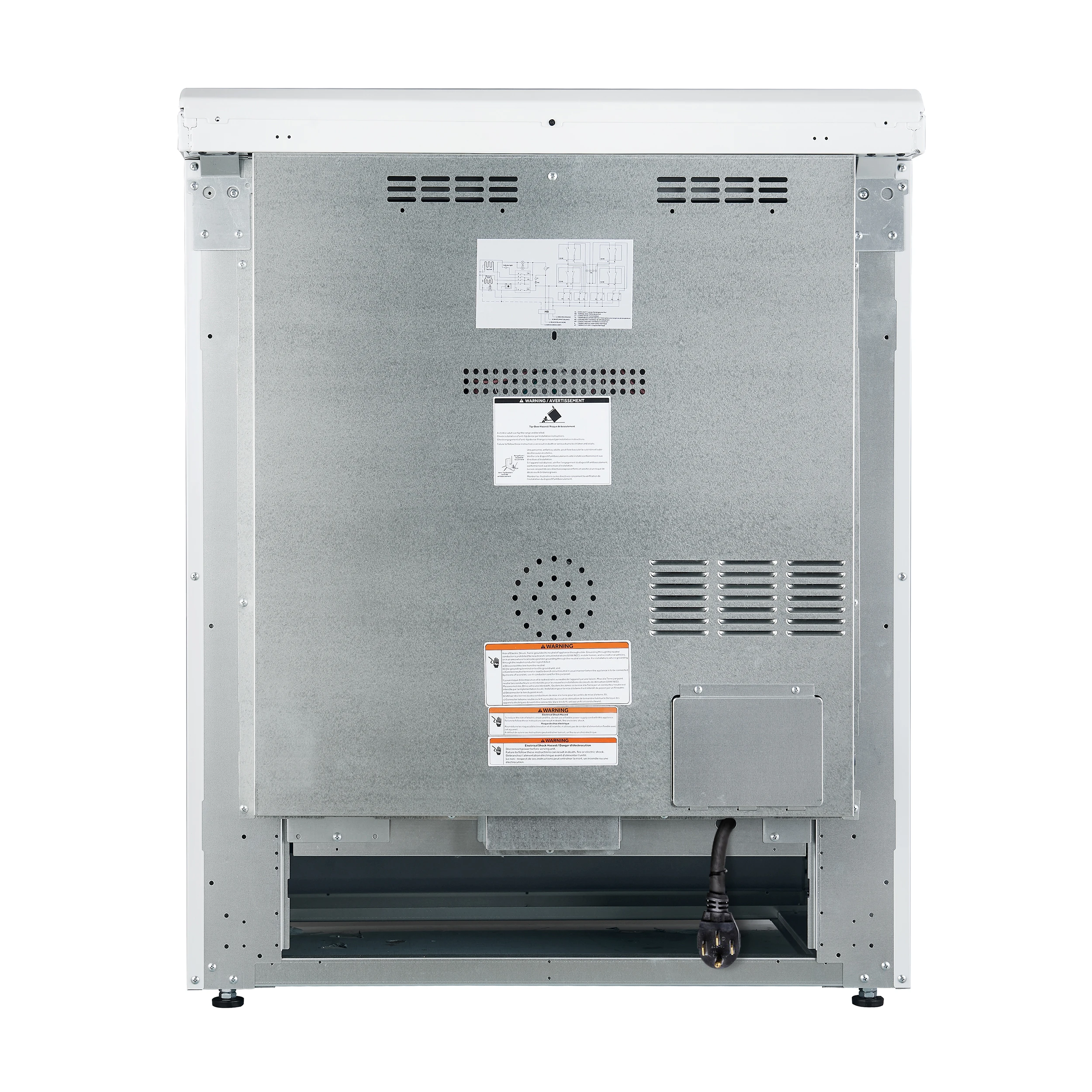 Leonardo Espresso 30-Inch White Electric Range, True Convection, Energy Efficient FFSEL602230WHT