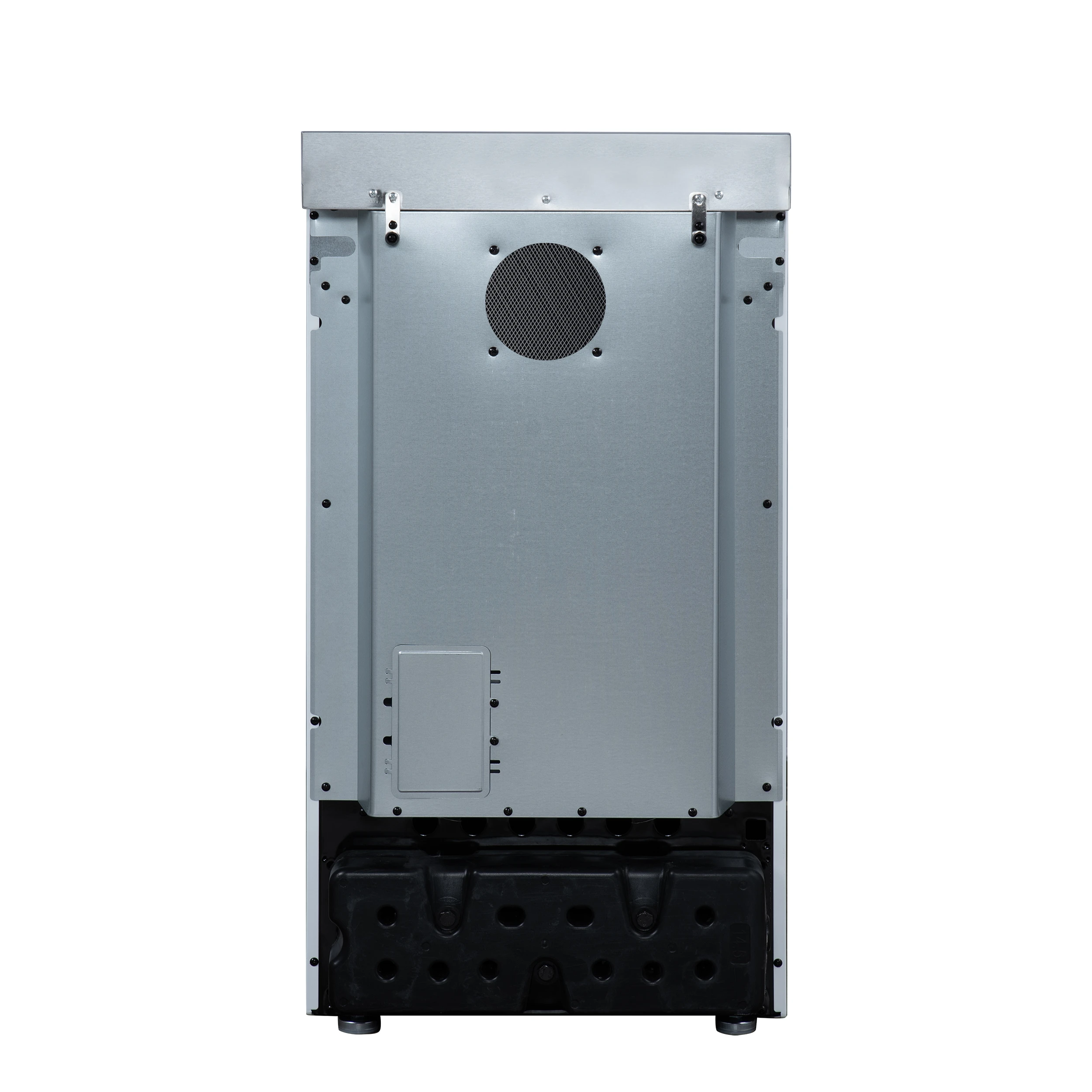 Pallerano 20 Inch Freestanding Electric Range in White with Antique Brass, Compact Design FFSEL605220WHT