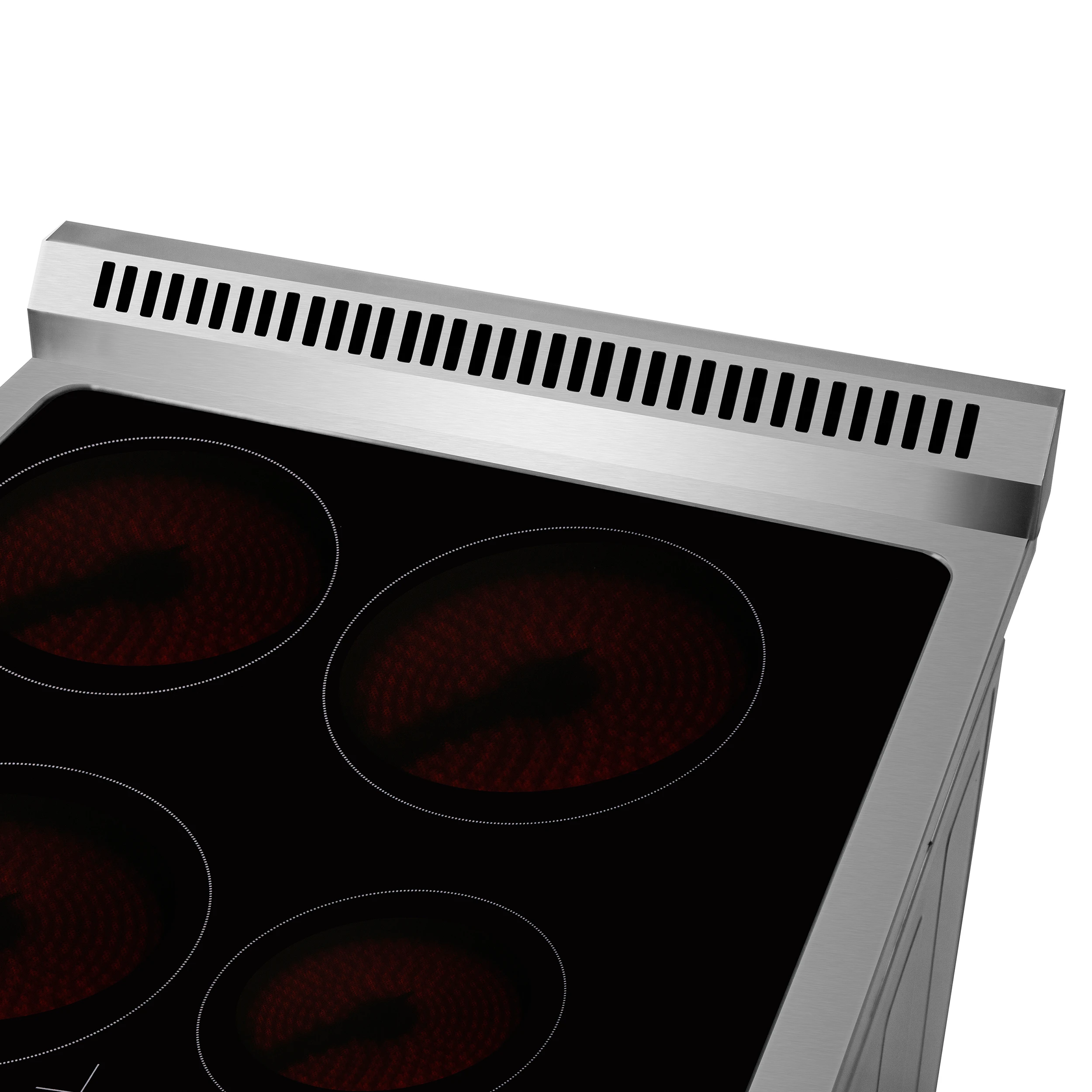 Loiano 24 Inch Freestanding Electric Range Stainless Steel with Storage Drawer FFSEL606924