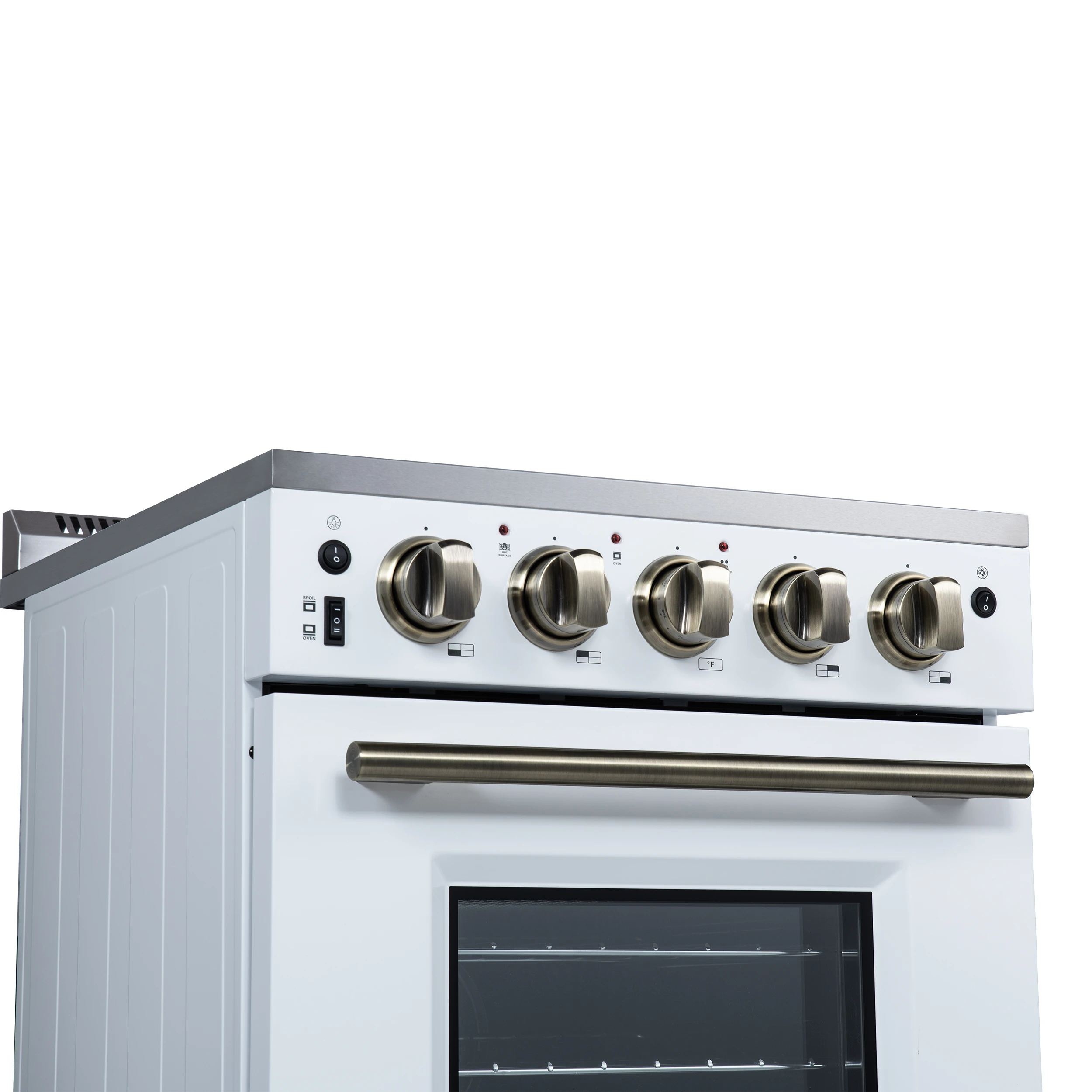 Loiano 24 Inch Freestanding Electric Range in White FFSEL606924WHT
