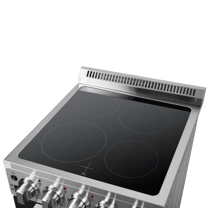 FORNO Loiano 24″ Freestanding Electric Range (Canada Version no rotisserie function, with plug and cord) FFSEL609924