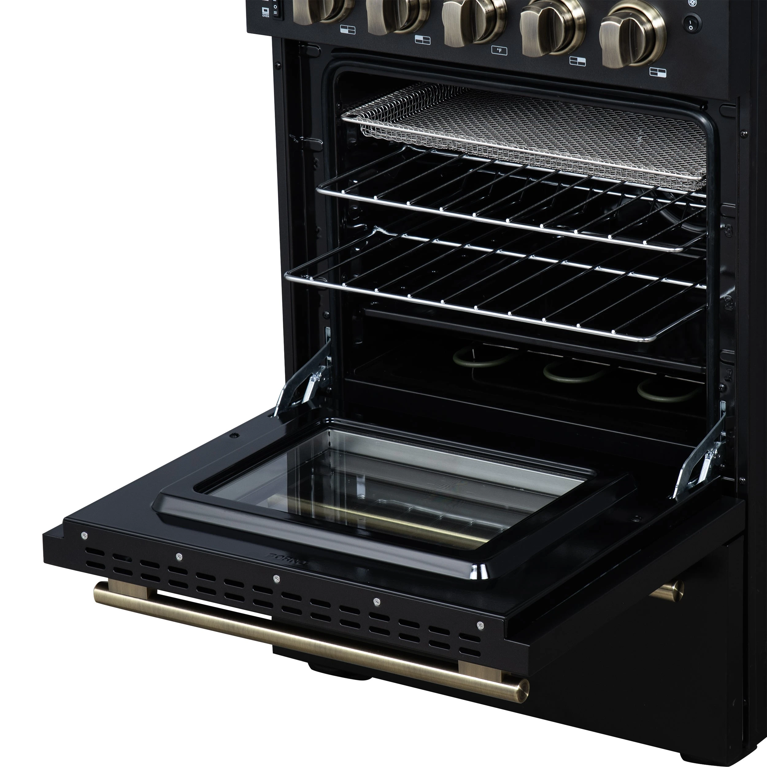 Loiano 24 Inch Freestanding Electric Range in , Canada Version, Plug and Cord Included FFSEL609924BLK