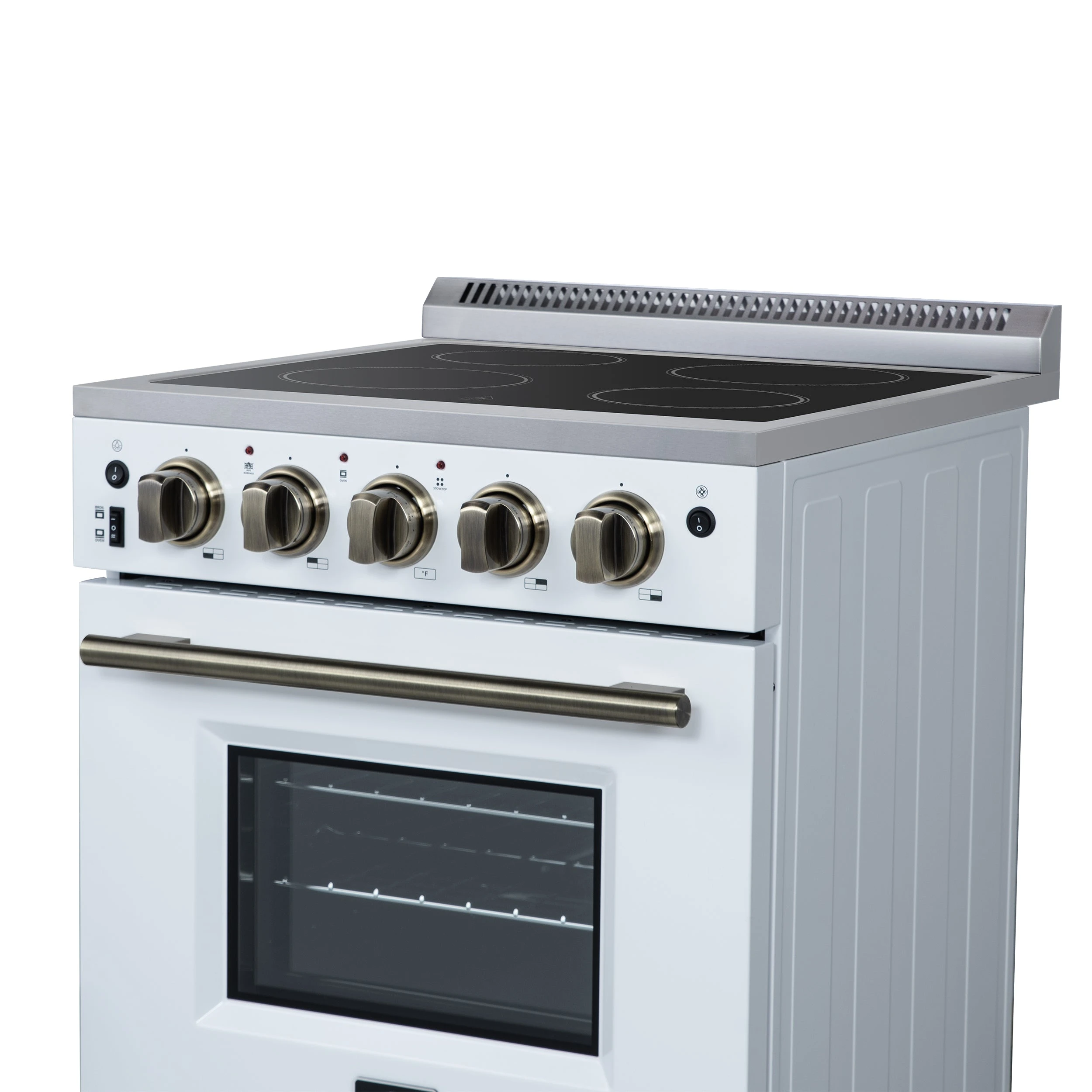 Loiano 24 Inch Freestanding Electric Range in , Canada Version, Plug and Cord Included FFSEL609924WHT