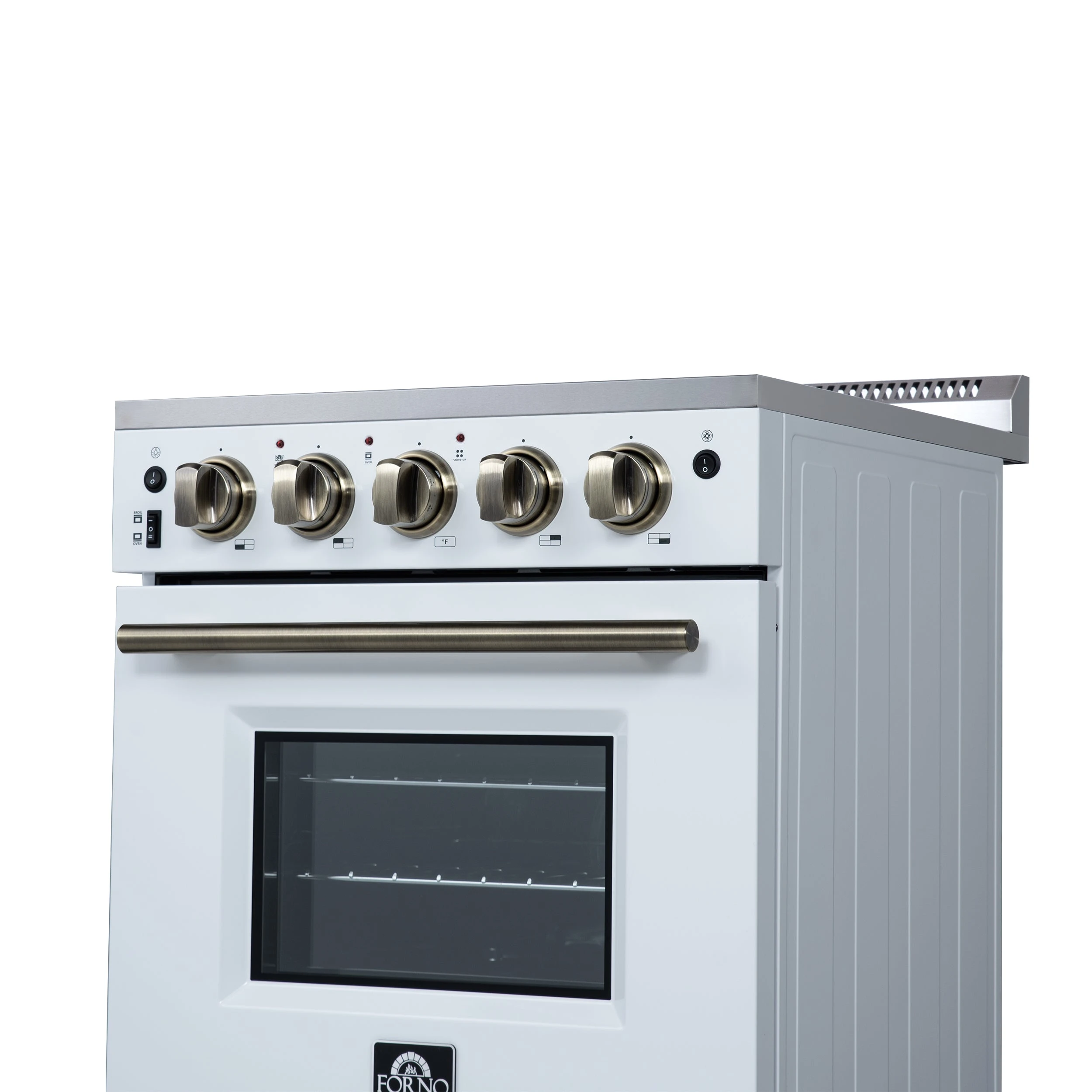 Loiano 24 Inch Freestanding Electric Range in , Canada Version, Plug and Cord Included FFSEL609924WHT