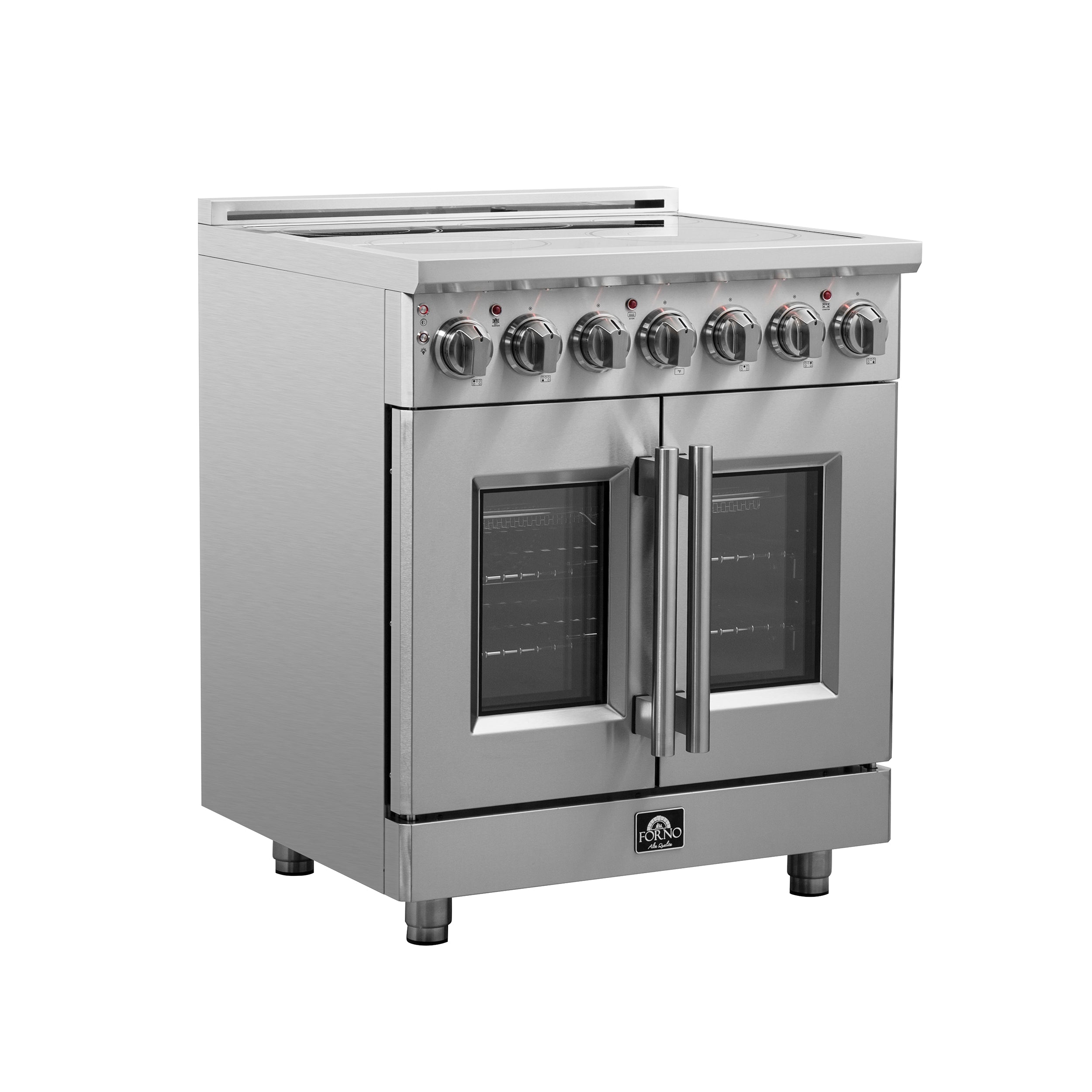 Massimo 30-Inch Freestanding French Door Electric Range, True Convection Oven FFSEL695530