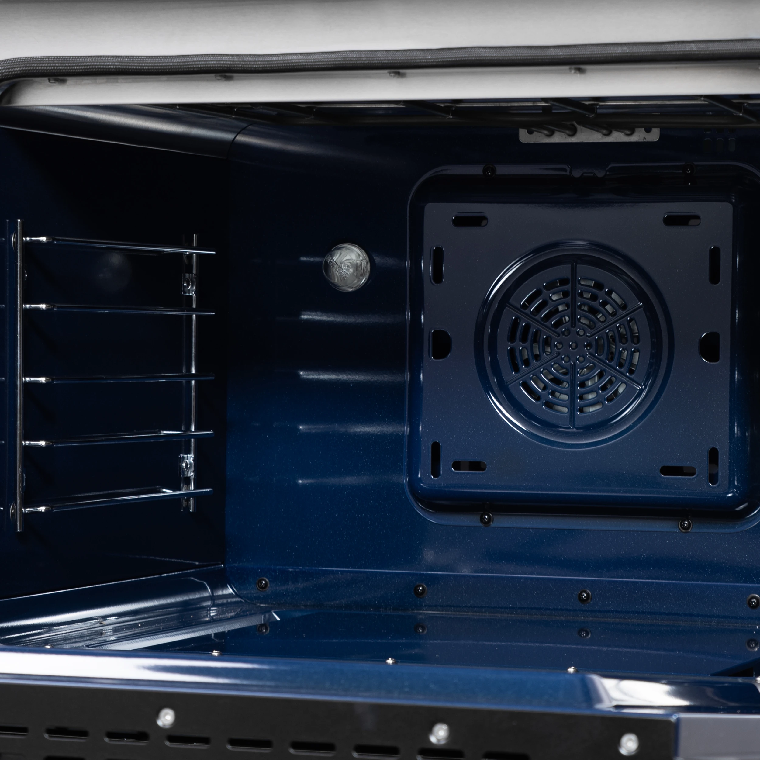 Massimo 48 Inch Freestanding Dual Fuel Range in Black with Antique Brass Accessories, 8 Burners, 6.58 cu. ft. Convection Oven FFSGS612548BLK