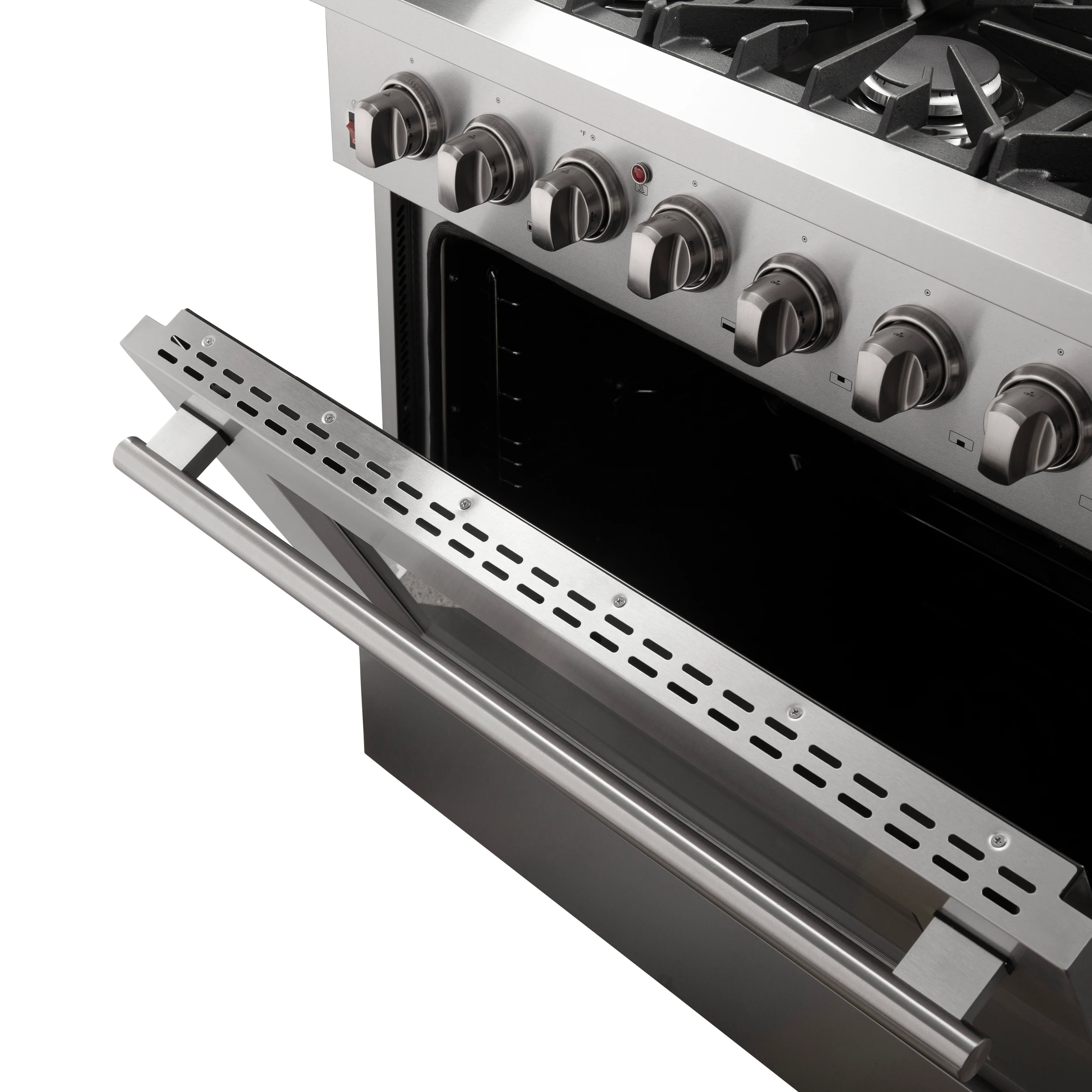 Galiano 36-Inch Freestanding Dual Fuel Range, 6 Burners, Double Convection Ovens FFSGS615636