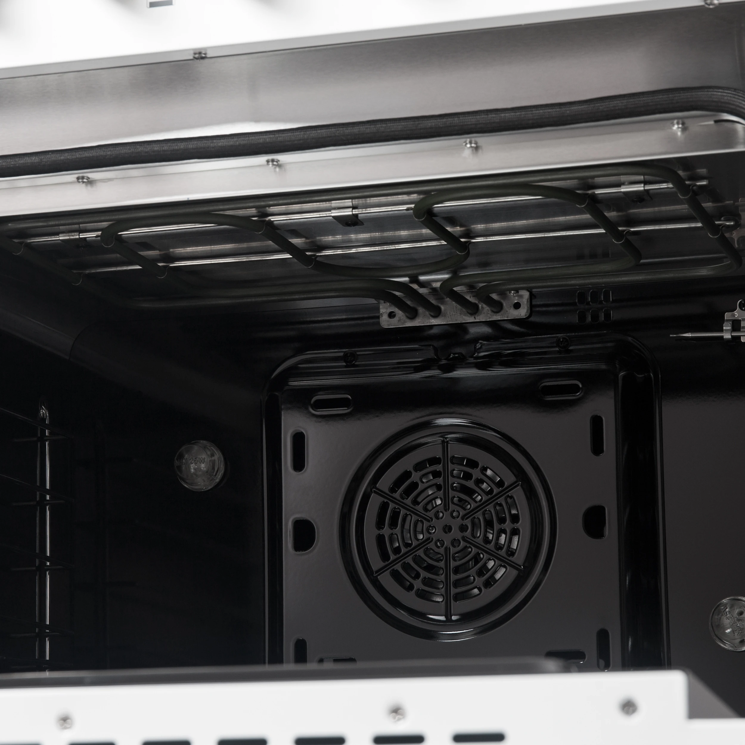 Galiano 48-inch Dual Fuel Range White & Antique Brass Design with 8 Sealed Burners 107,000 BTU, 6.58 cu. ft. double ovens & Griddle FFSGS615648WHT