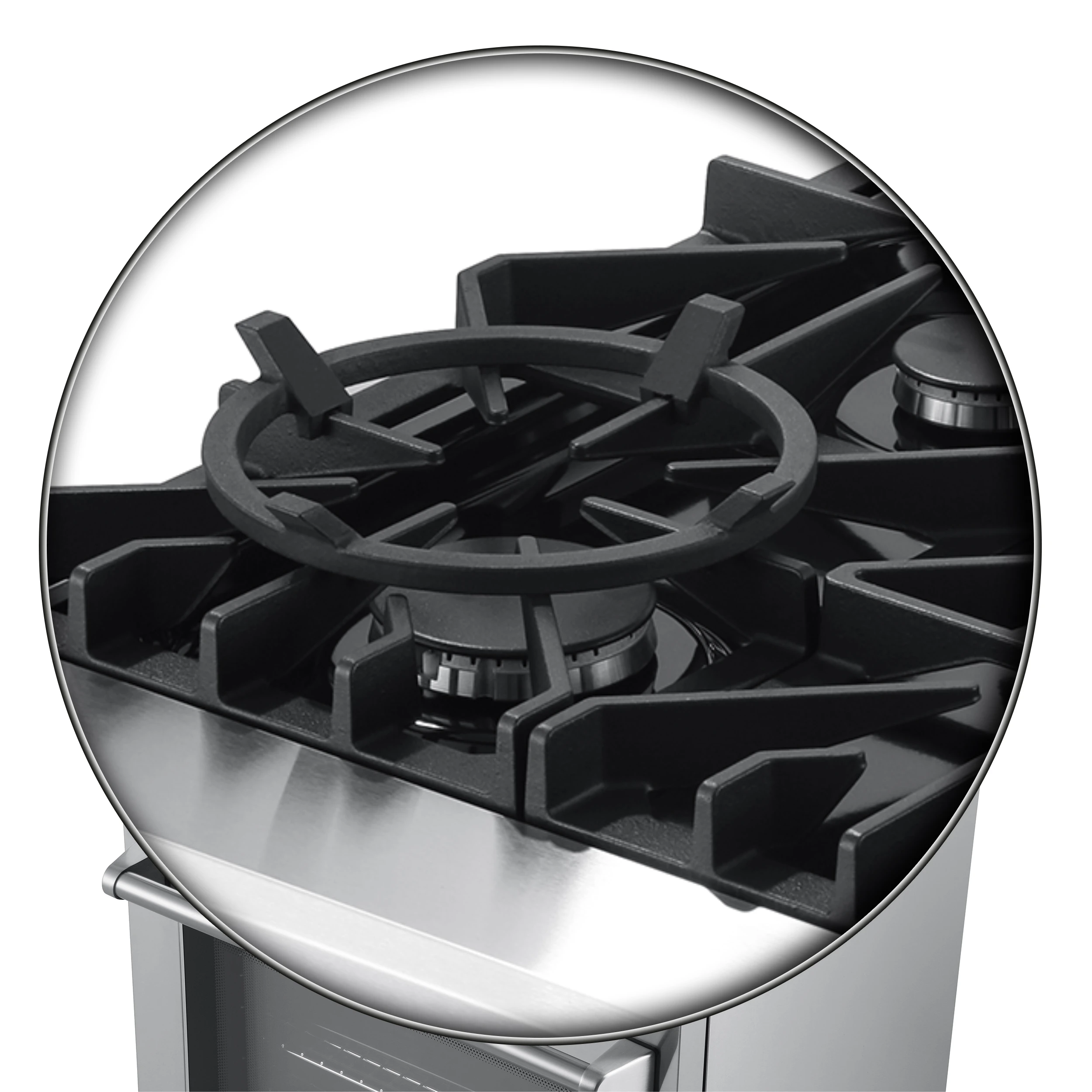 Lazio 30-Inch Freestanding Dual Fuel Range, 4 Burners, True Convection Oven FFSGS619630