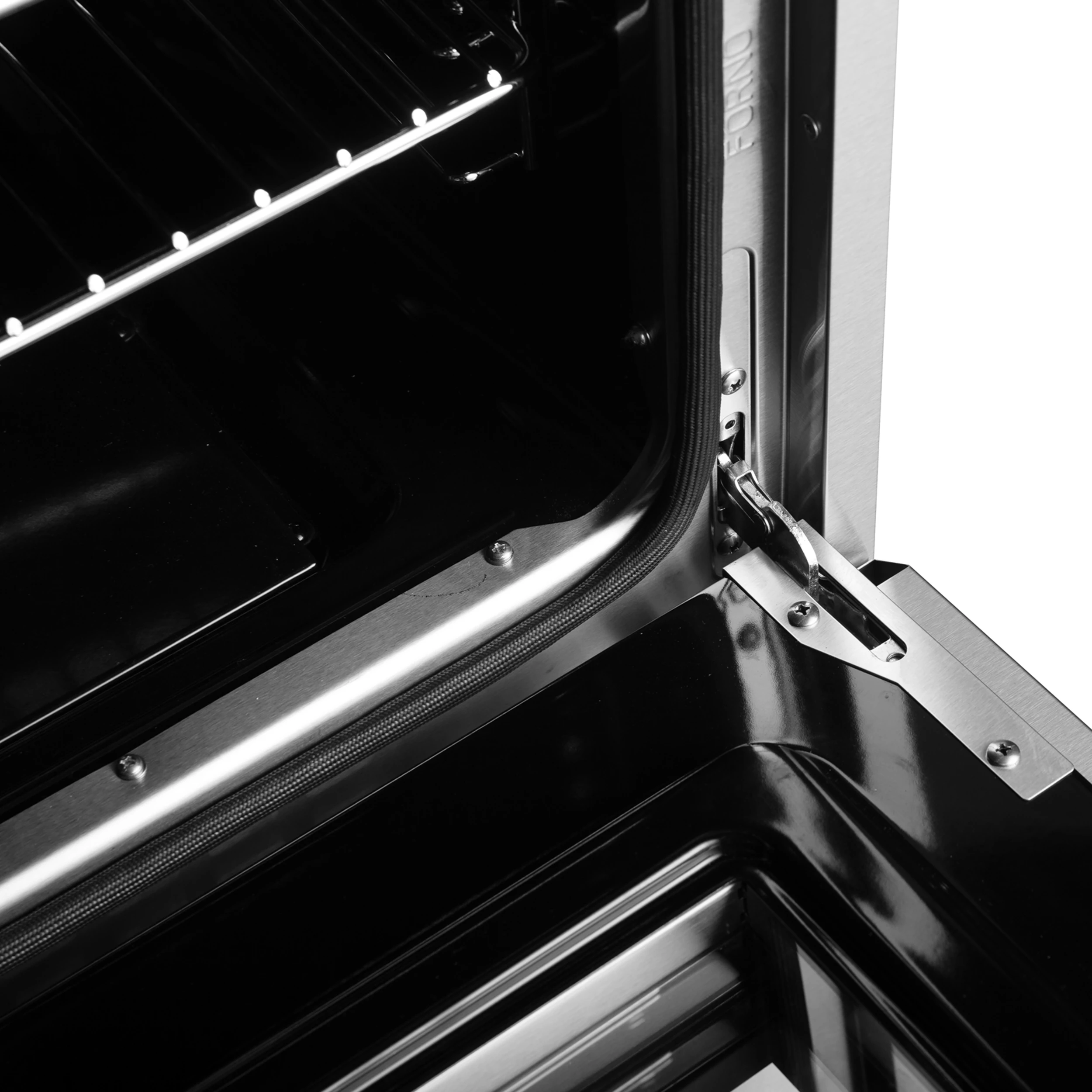 Marco 30-Inch Dual Fuel Range, Stainless Steel, 4 Burners, 37,000 BTU, True Convection Oven, Energy Efficient FFSGS619730