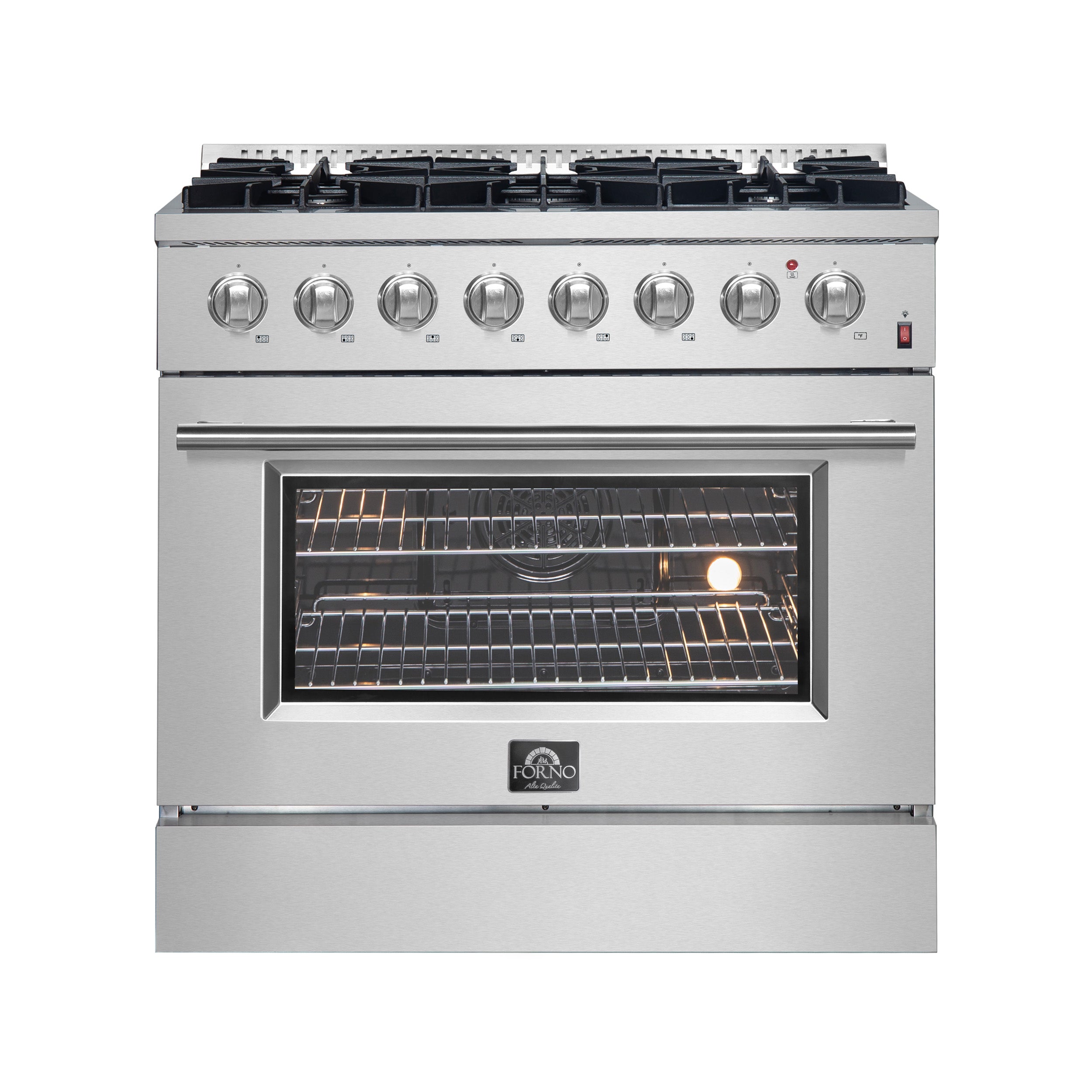 Marco 36-Inch Dual Fuel Range, , 6 Burners, 67,000 BTU, True Convection Oven, Energy Efficient FFSGS619736