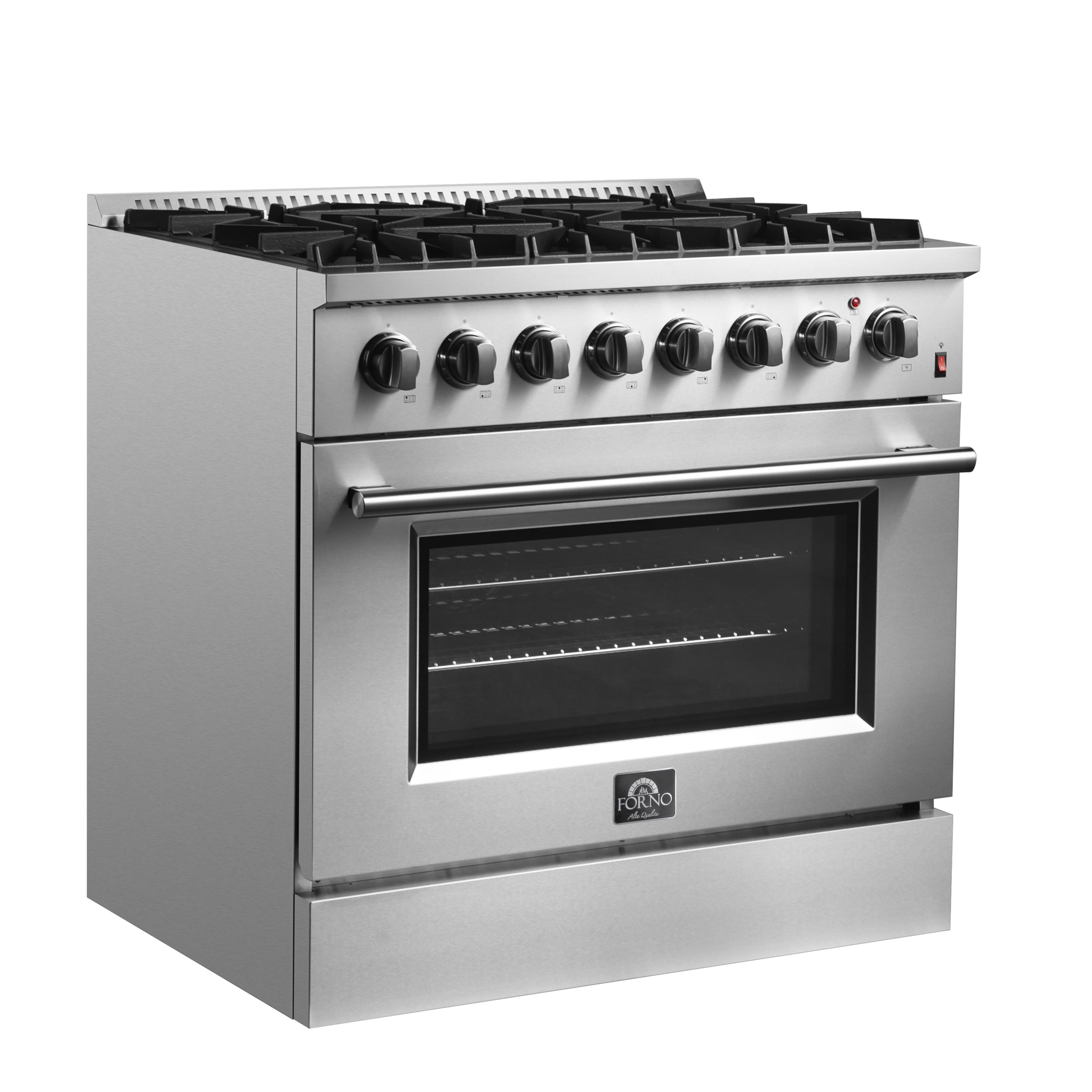 Marco 36-Inch Dual Fuel Range, , 6 Burners, 67,000 BTU, True Convection Oven, Energy Efficient FFSGS619736