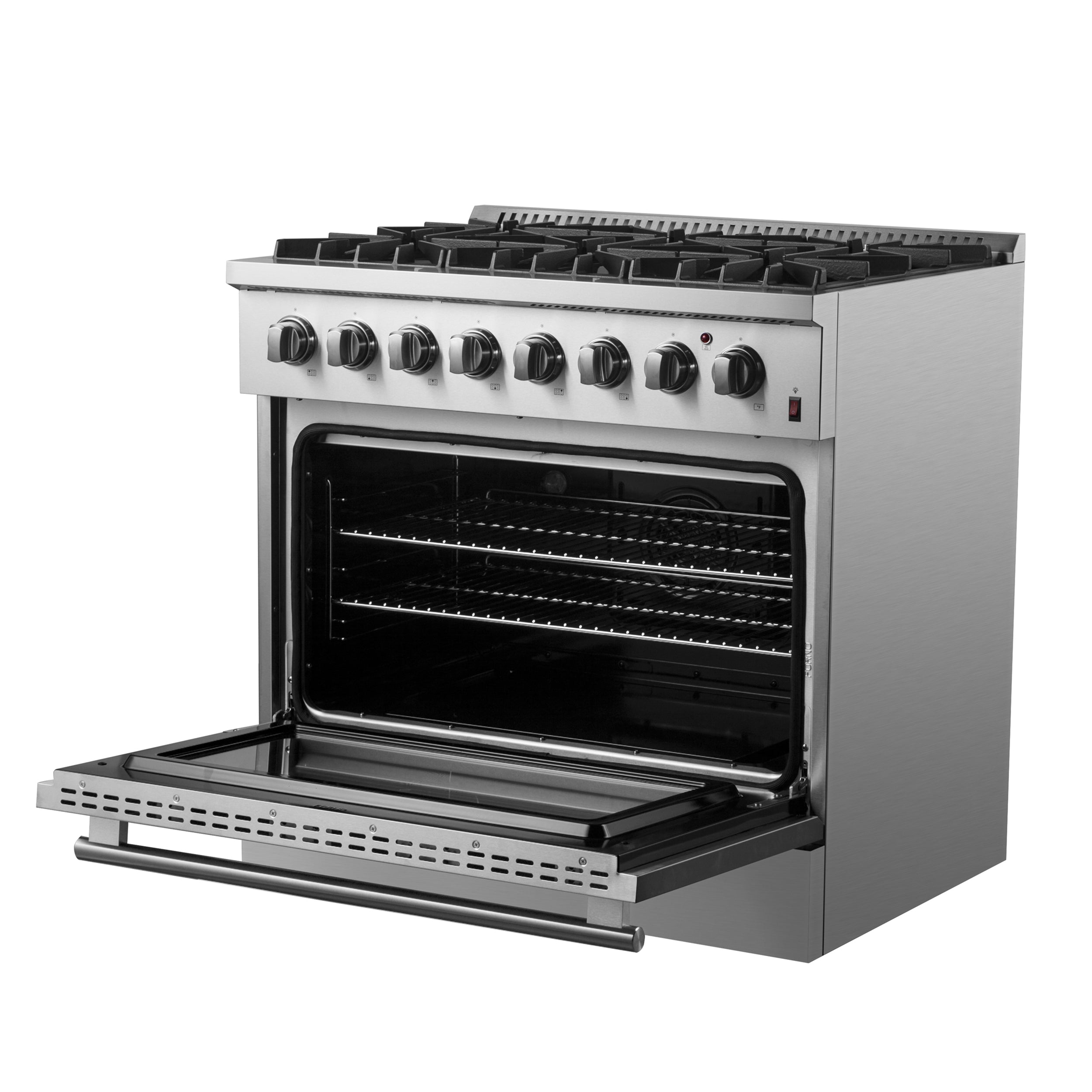 Marco 36-Inch Dual Fuel Range, , 6 Burners, 67,000 BTU, True Convection Oven, Energy Efficient FFSGS619736