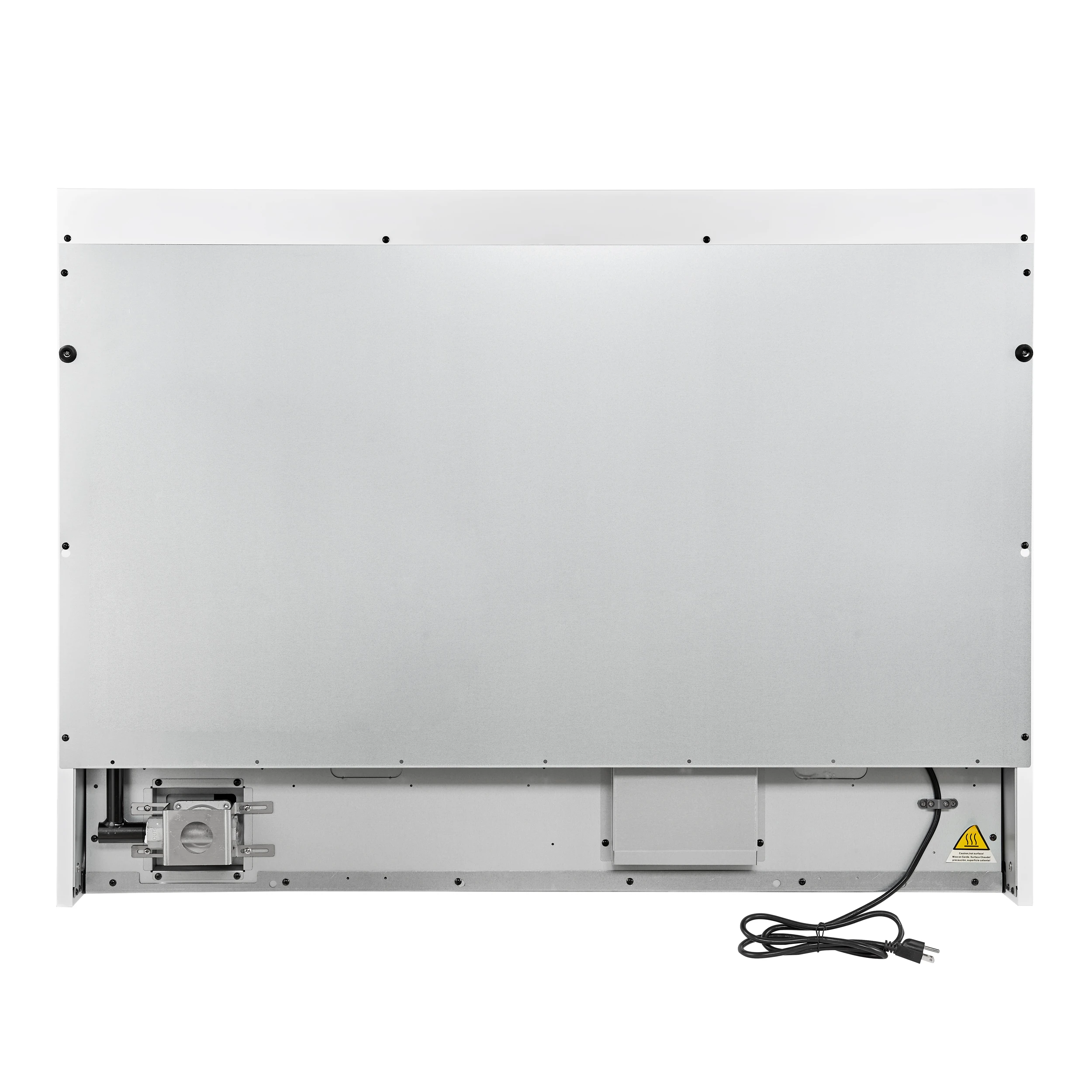 Antico 48-Inch Freestanding Gas Range, White, Antique Brass Design, 8 Burners, Griddle, Double Ovens, Energy Efficient FFSGS621948WHT