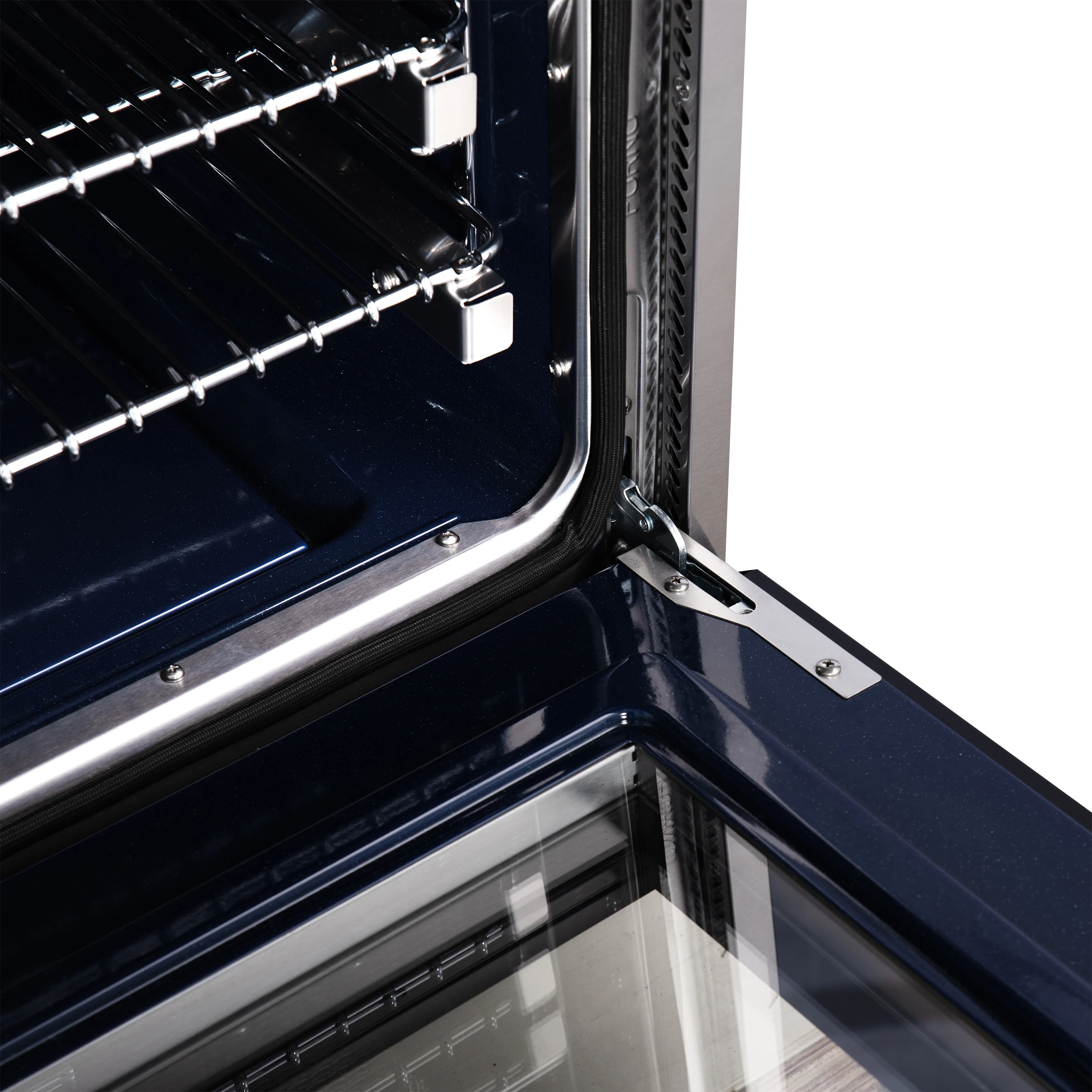 Massimo 30-Inch Black Freestanding Gas Range, 5 Burners, True Convection Oven FFSGS623930BLK