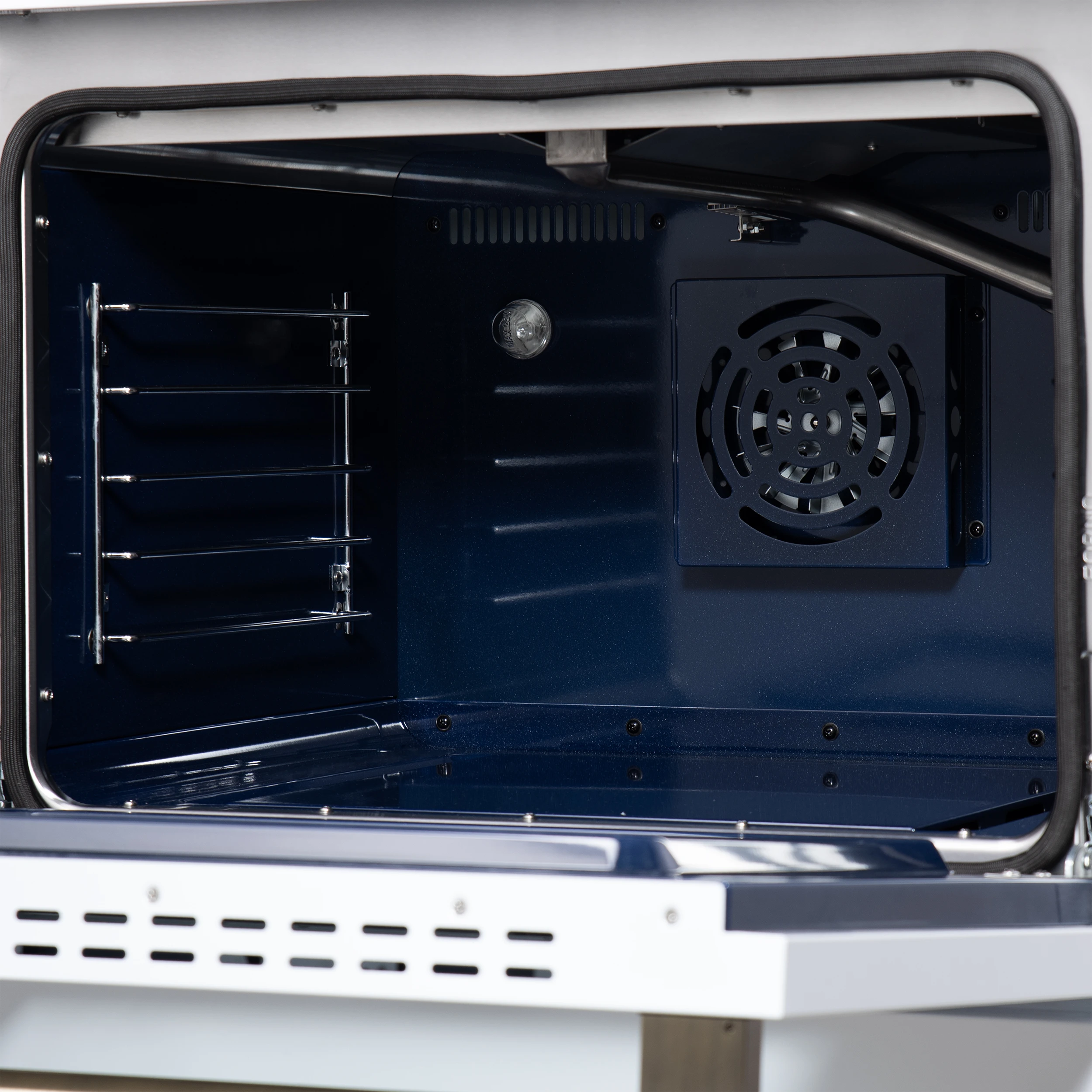 Massimo 30-Inch White Freestanding Gas Range, 5 Burners, True Convection Oven FFSGS623930WHT