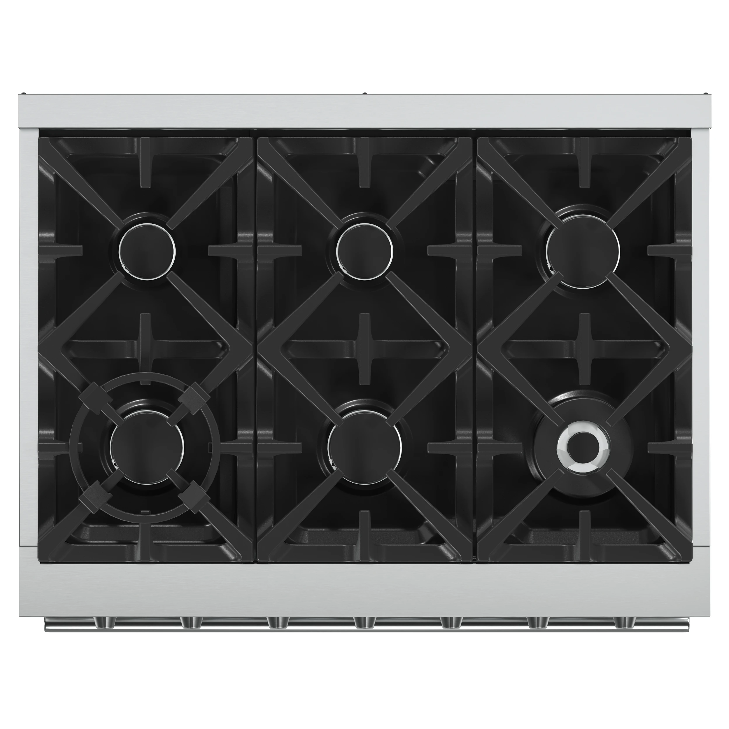Massimo 36-Inch Freestanding Gas Range, 6 Sealed Burners, Convection Oven, Energy Efficient FFSGS623936