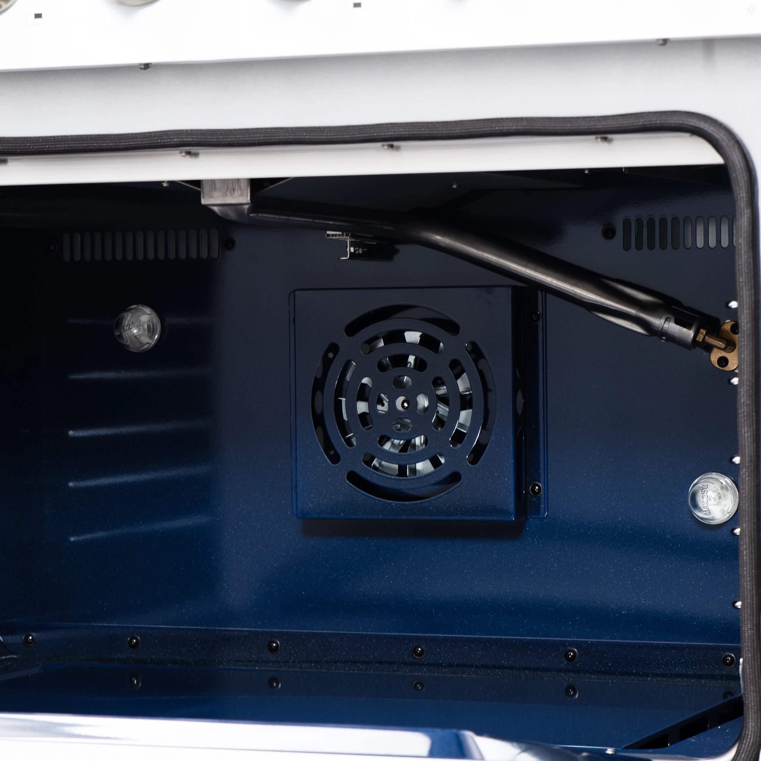 Massimo 36-Inch White Freestanding Gas Range, 6 Sealed Burners, Convection Oven, Energy Efficient FFSGS623936WHT