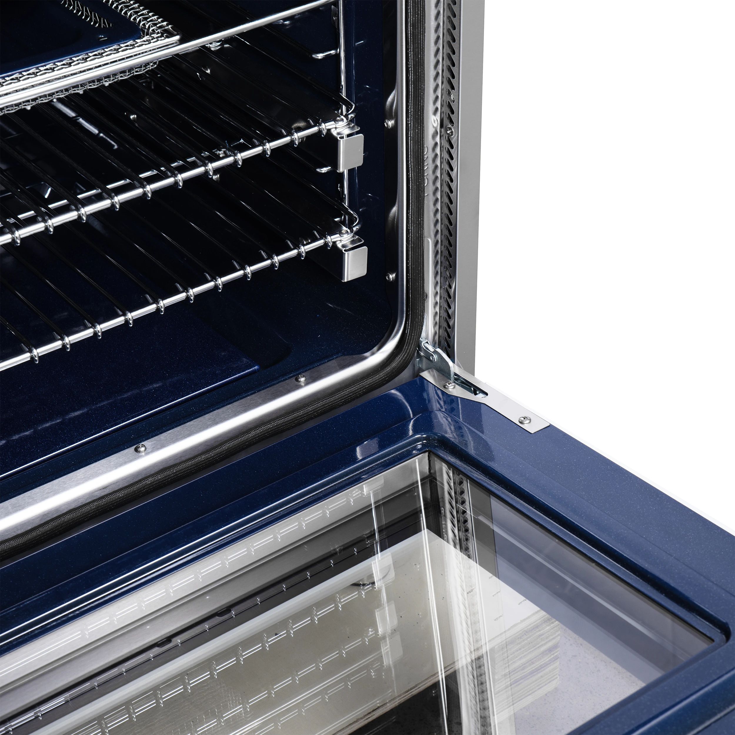 Massimo 36-Inch White Freestanding Gas Range, 6 Sealed Burners, Convection Oven, Energy Efficient FFSGS623936WHT