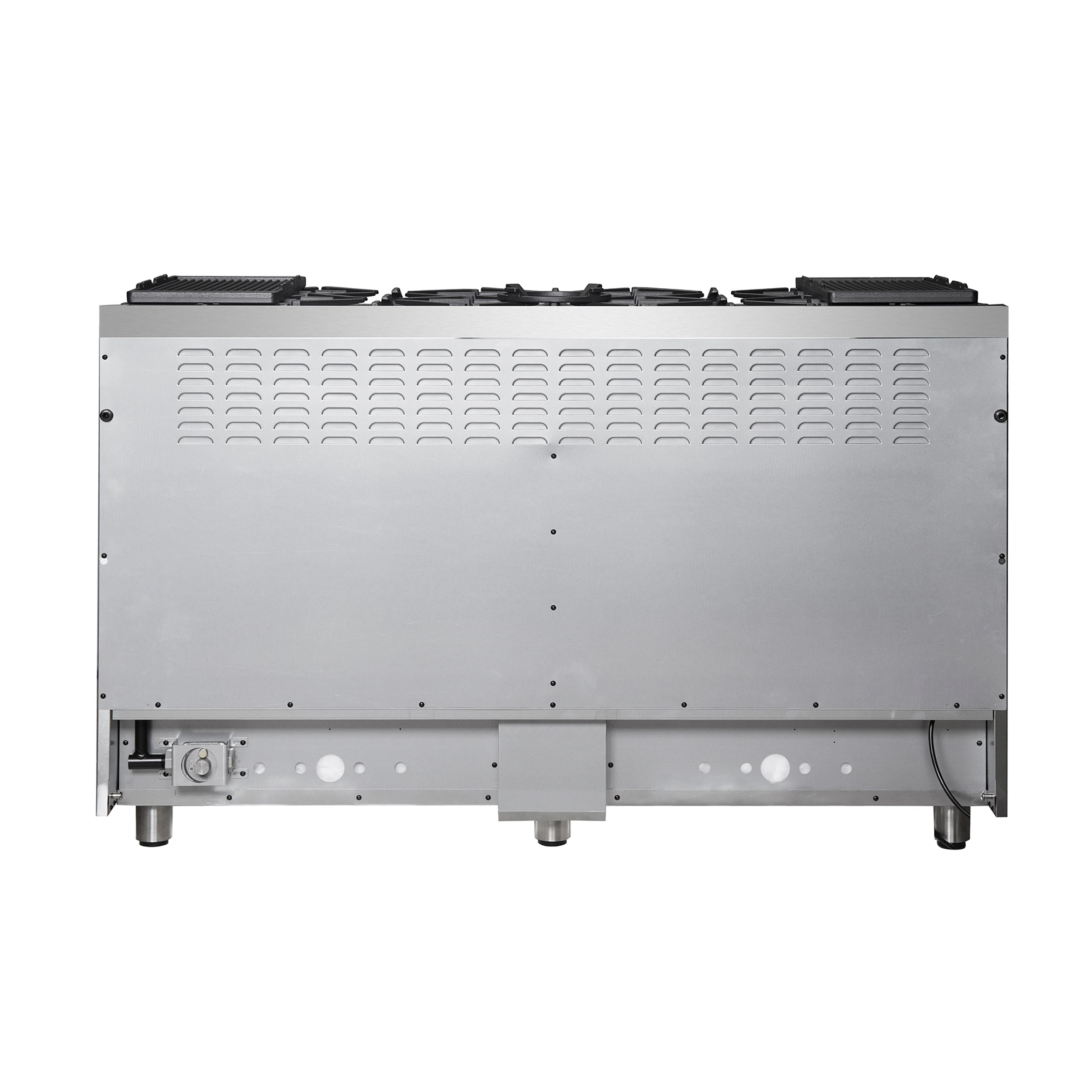 Massimo 60-Inch Freestanding Gas Range, 10 Burners, True Convection Oven FFSGS623960