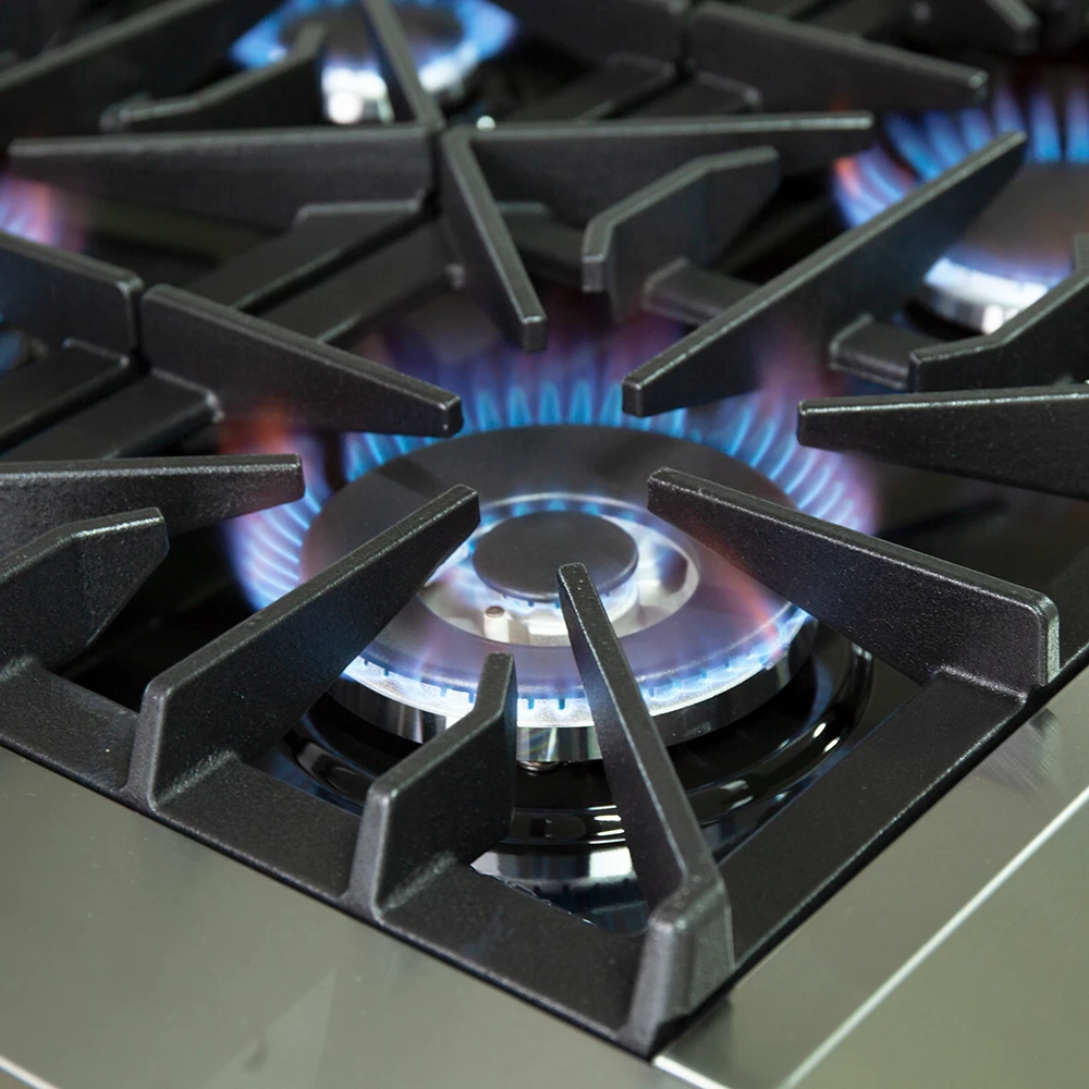 Galiano 36-Inch Freestanding Gas Range, Stainless Steel, 6 Burners, Energy Efficient FFSGS624436