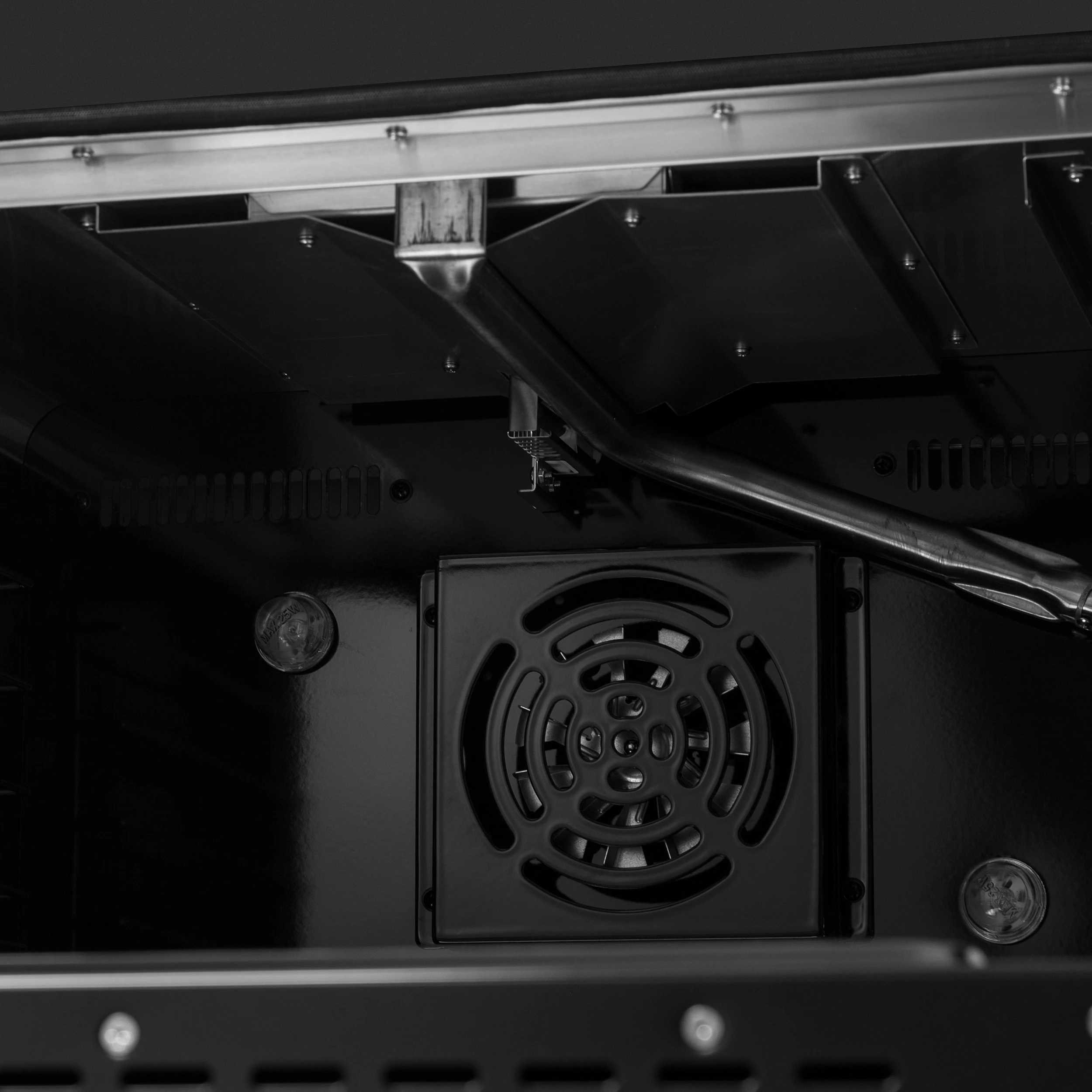 Galiano 48-inch Gas Range Black & Antique Brass Design, 8 Burners, 107,000 BTU, Griddle, 6.58 cu.ft. Double Ovens FFSGS624448BLK