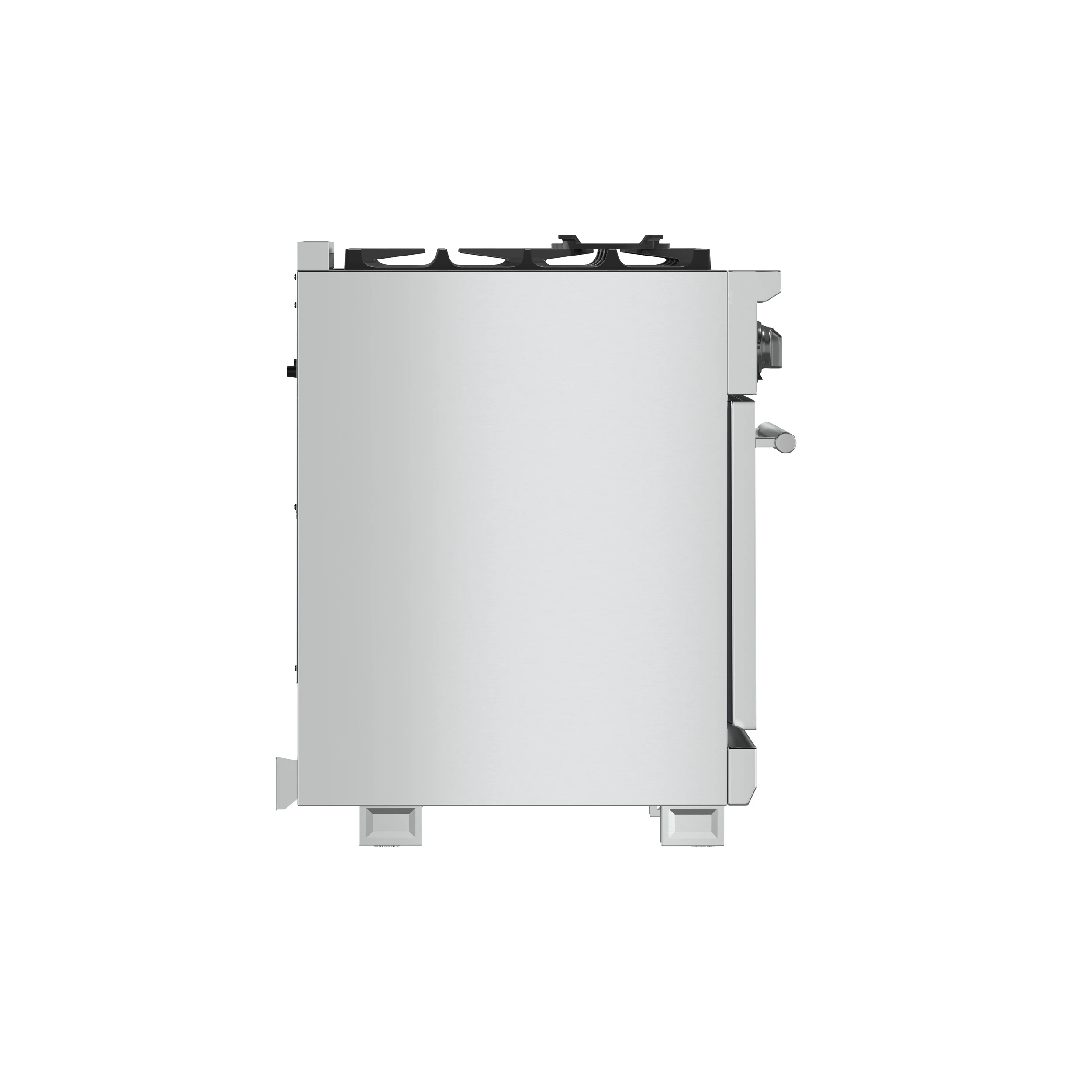 Capriasca 36-Inch Gas Range, Stainless Steel, 6 Brass Burners, 120,000 BTU, Convection Oven, Energy Efficient FFSGS626036