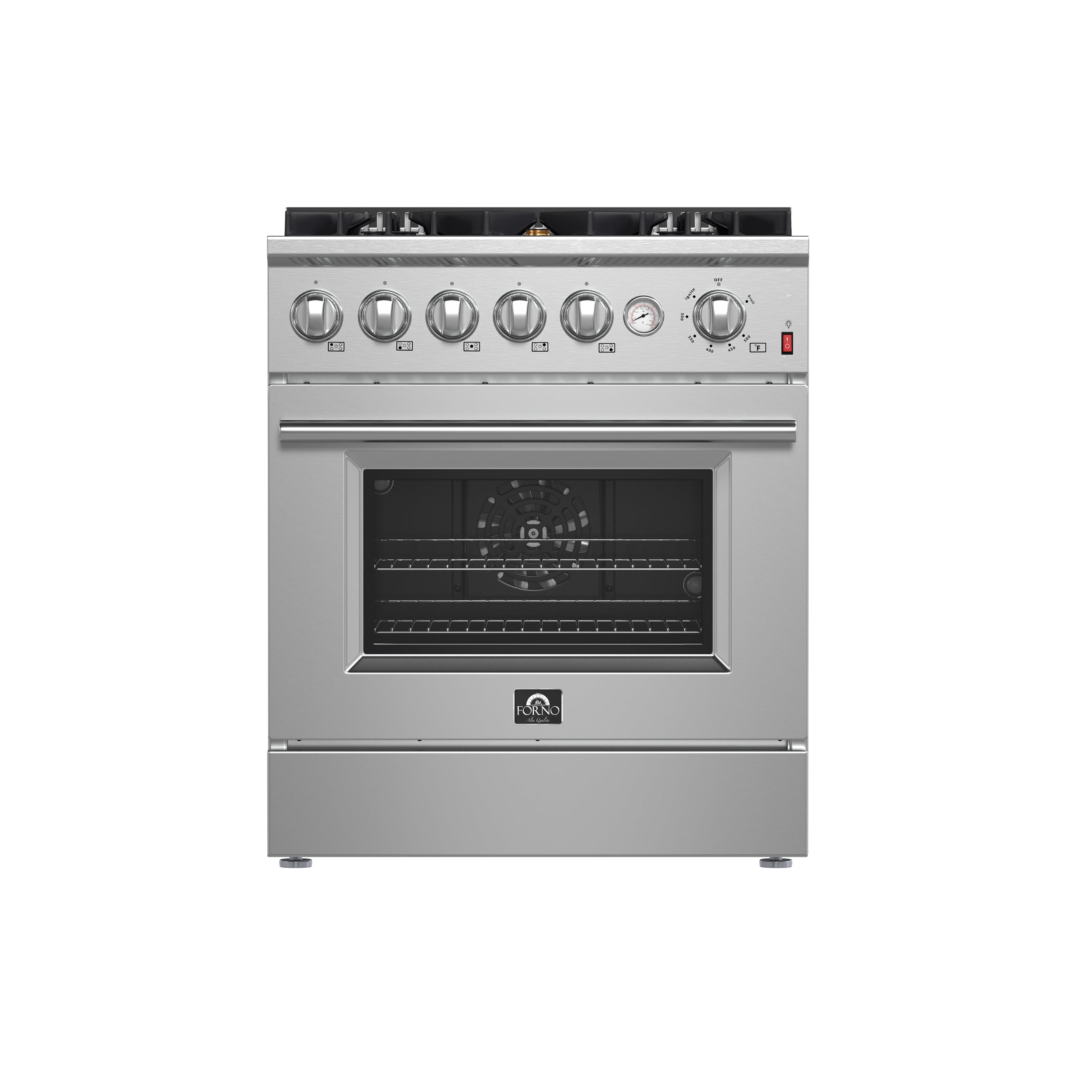 Giovanni 30-inch Gas Range , 5 Burners 67,000 BTU, 4.32 cu.ft. Convection Oven FFSGS627430