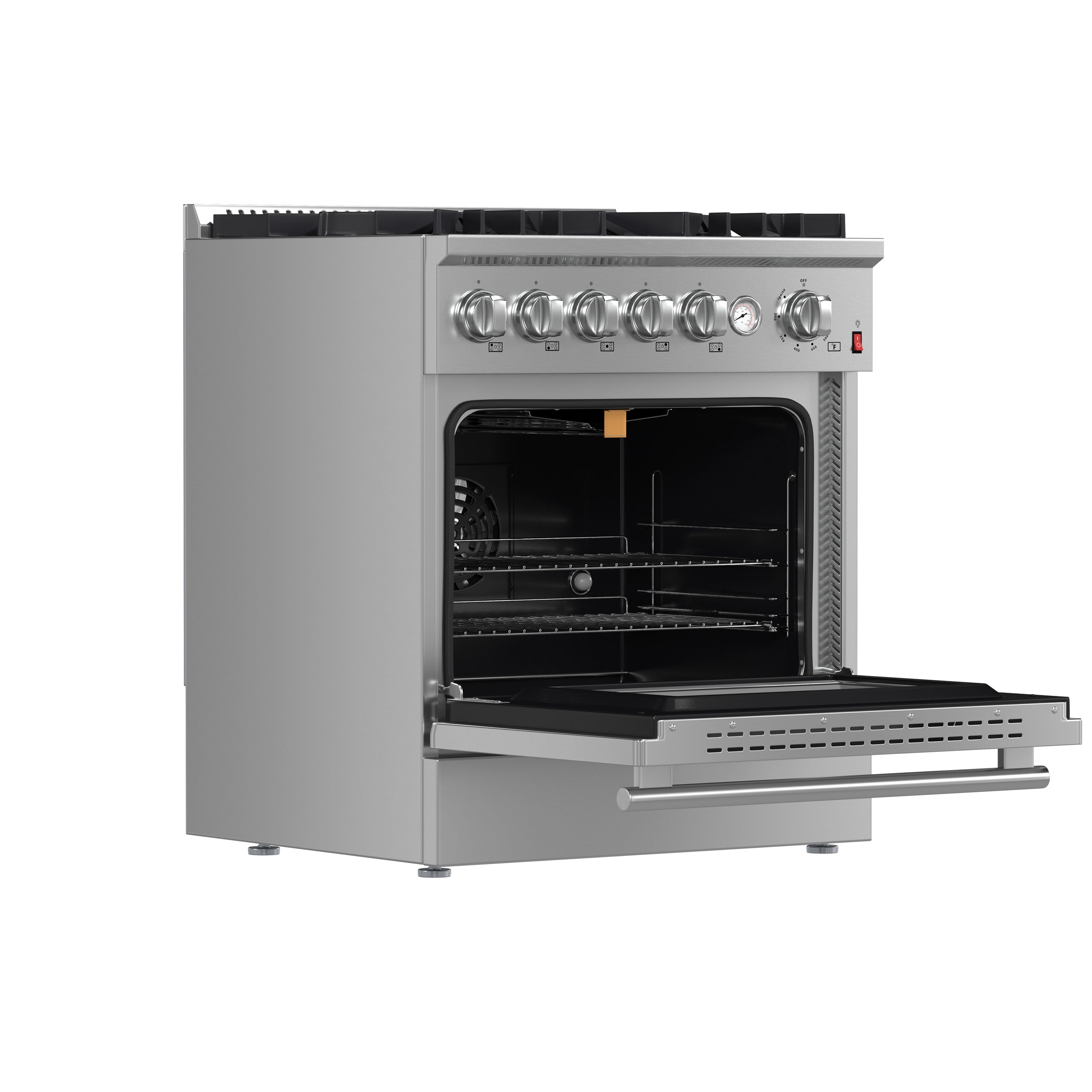 Giovanni 30-inch Gas Range , 5 Burners 67,000 BTU, 4.32 cu.ft. Convection Oven FFSGS627430