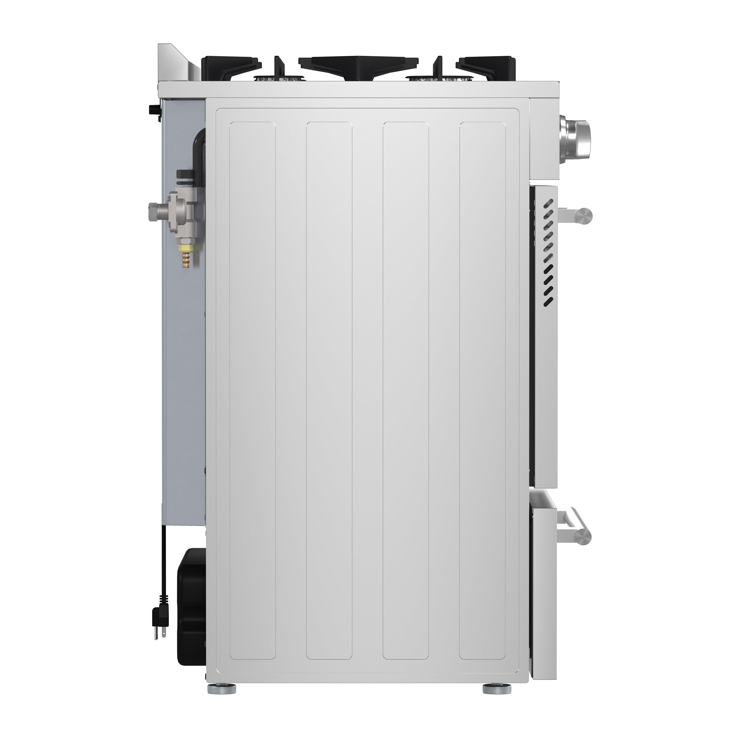 Breno 24-Inch Freestanding Gas Range, Plug Included, Energy Efficient FFSGS629024