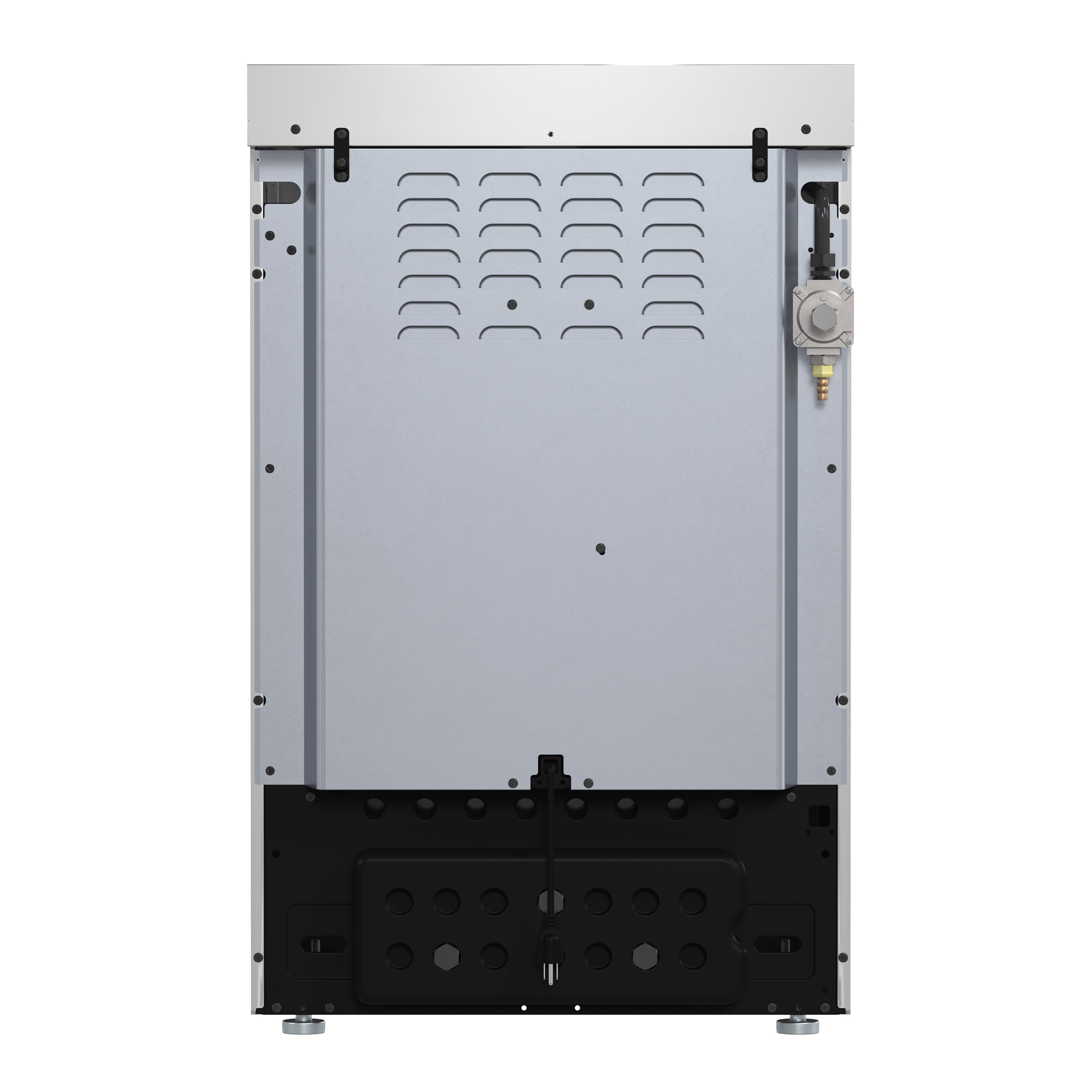 Breno 24-Inch Freestanding Gas Range, Plug Included, Energy Efficient FFSGS629024