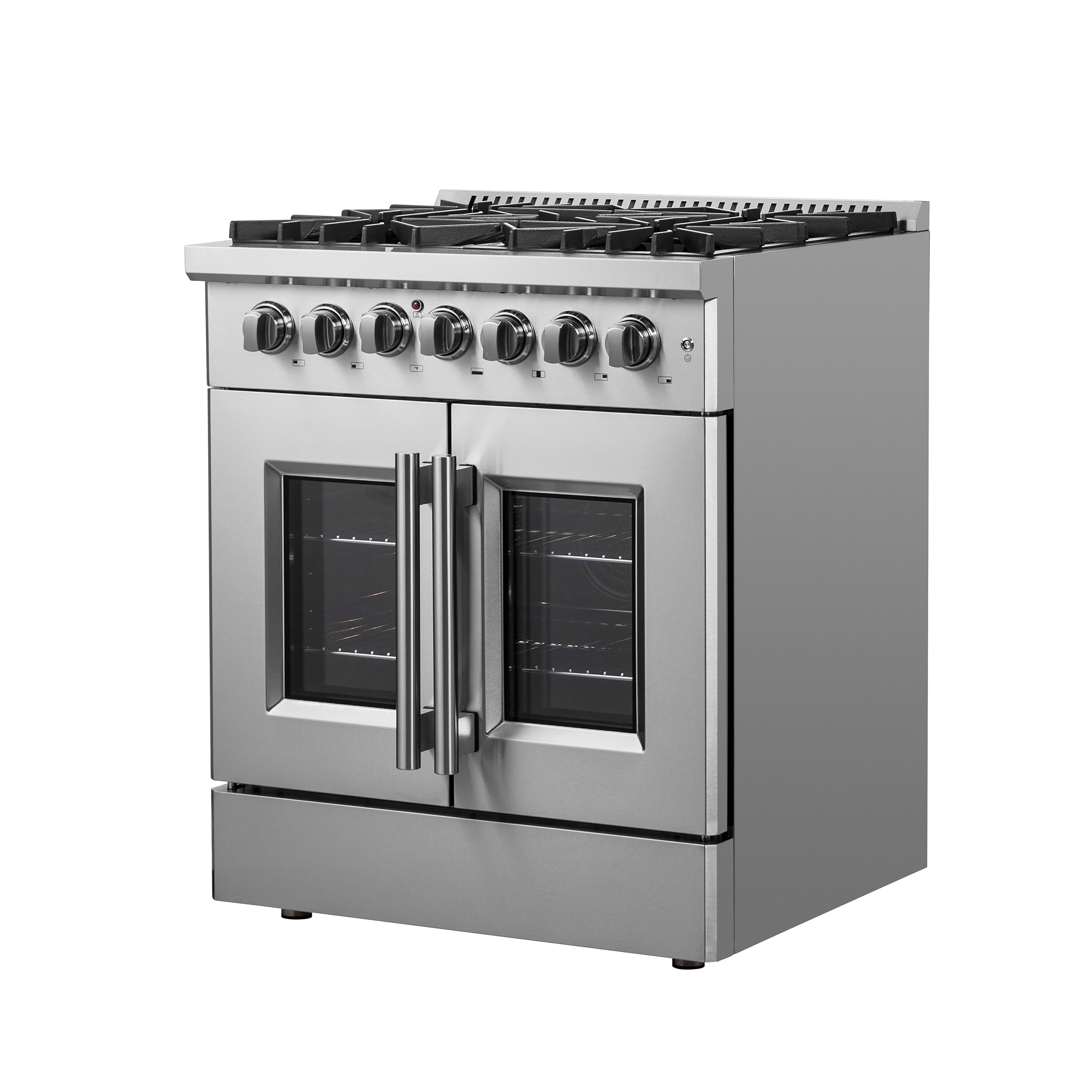 Galiano 30-inch French Door Dual Fuel Range All , 5 Sealed Burners 68,000 BTU, 4.32 cu.ft. True Convection Oven FFSGS635630