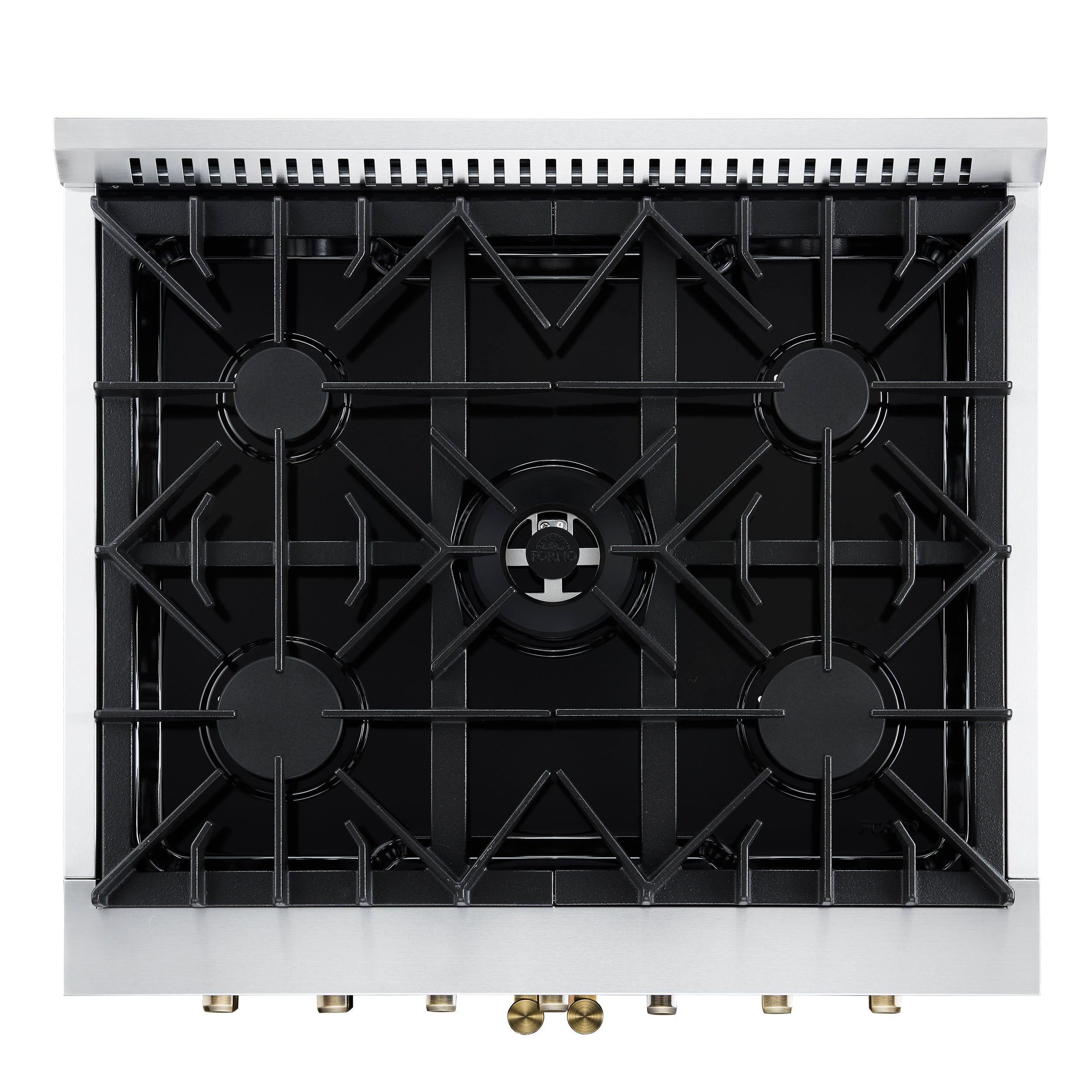 Galiano 30-inch Freestanding French Door Dual Fuel Range FFSGS635630BLK