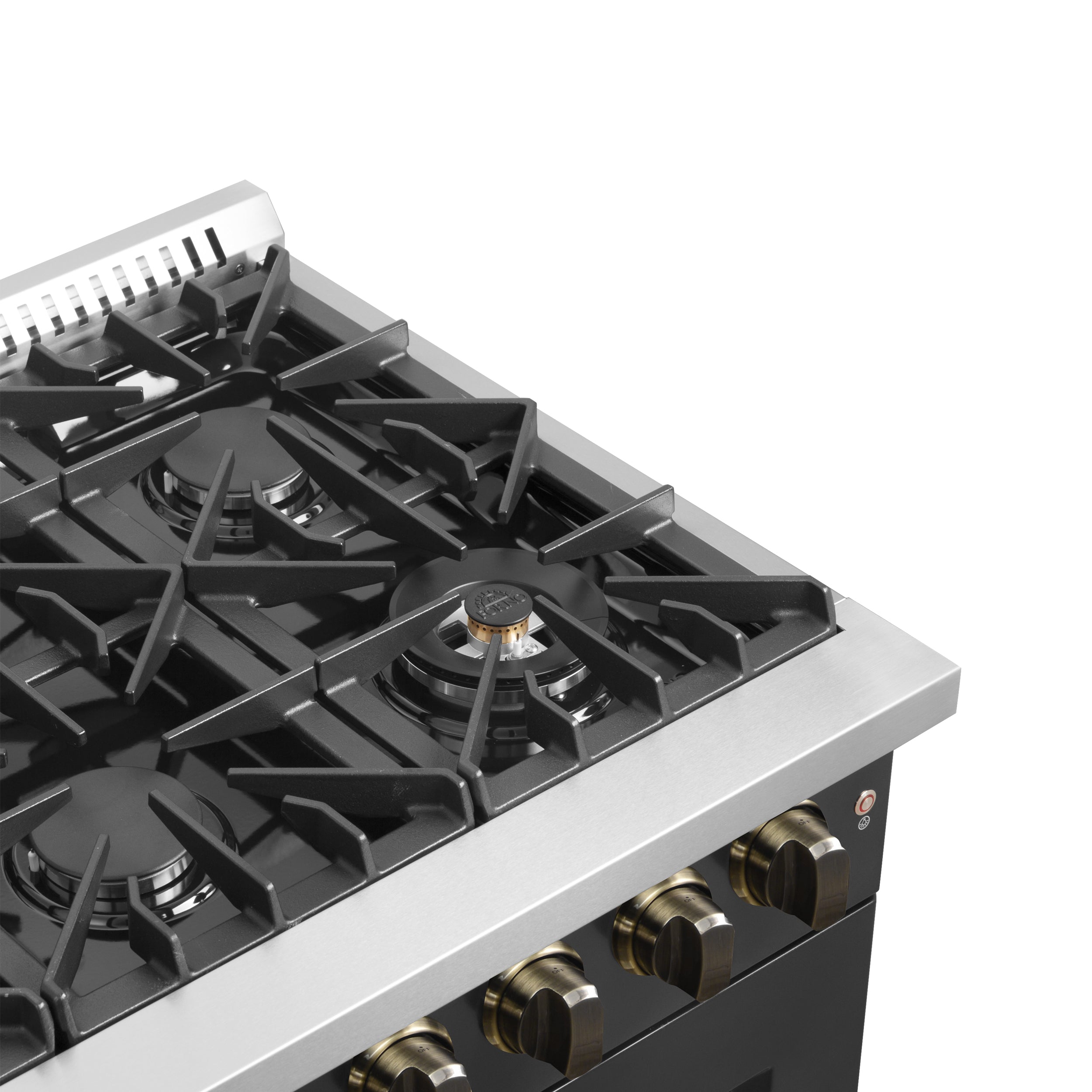 Galiano 36-inch Freestanding French Door Dual Fuel Range FFSGS635636BLK