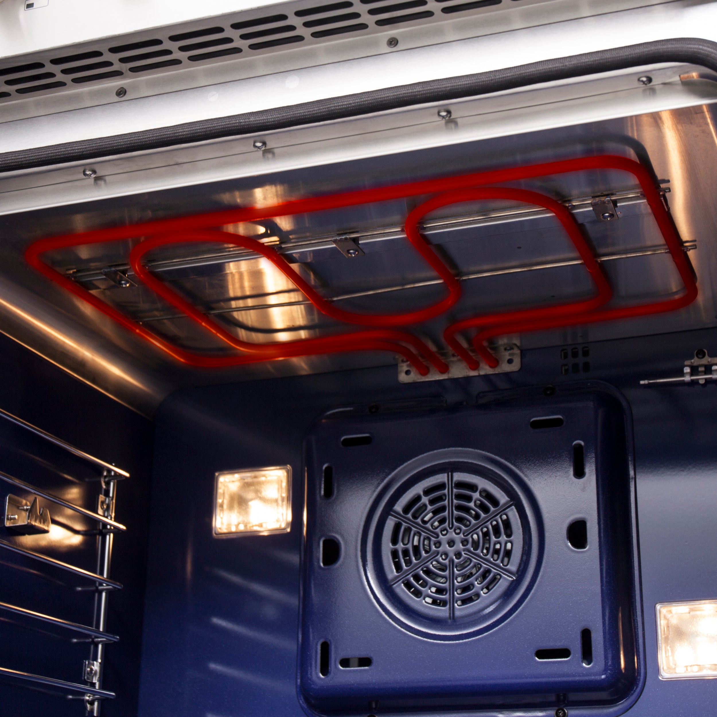 Capriasca 30-Inch Freestanding French Door Dual Fuel Range, 4 Burners, True Convection Oven FFSGS638730