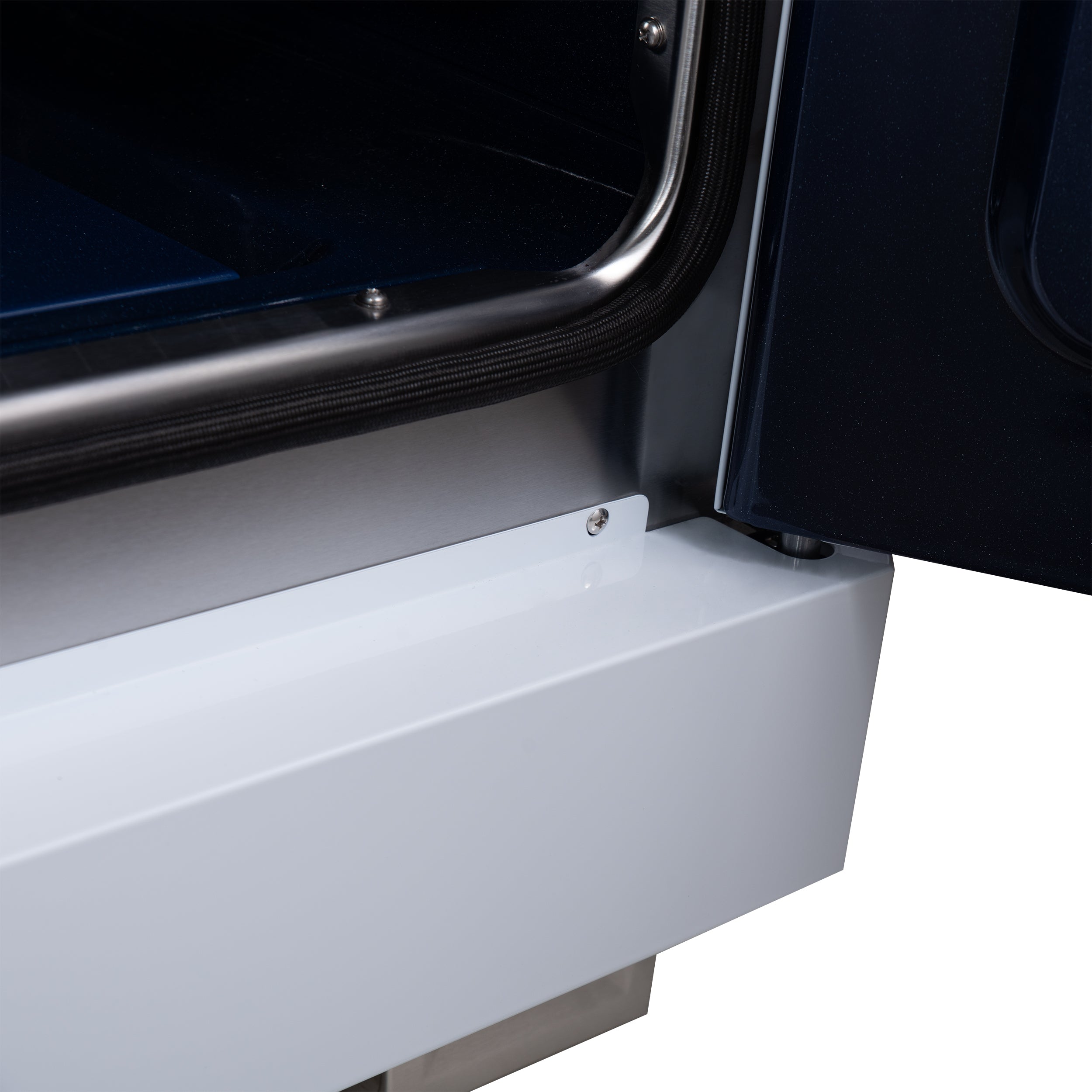 Capriasca 36 Inch Freestanding French Door Dual Fuel Range in with Antique Brass Accessories, 6 Burners, True Convection Oven FFSGS638736WHT