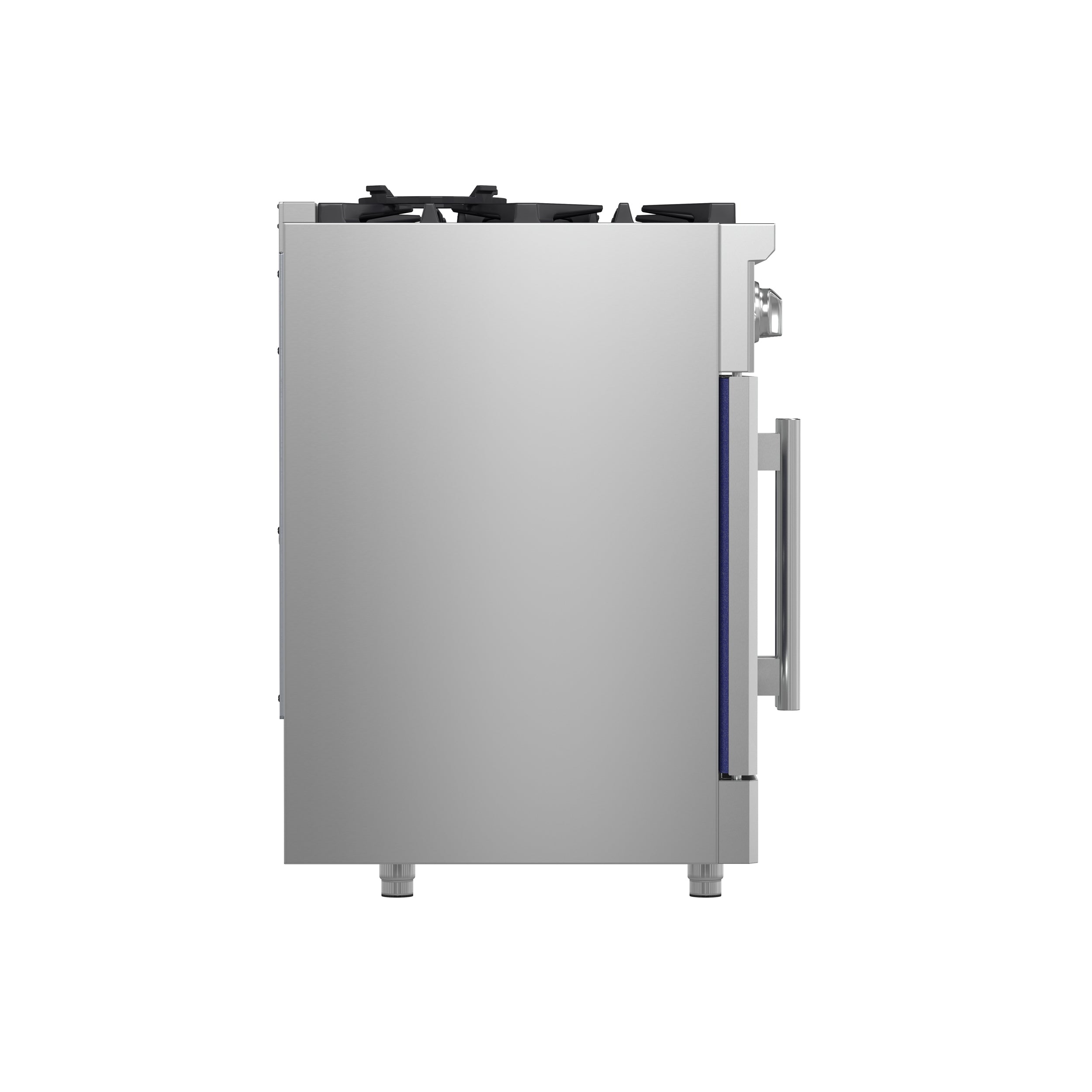 Massimo 30-Inch Freestanding French Door Gas Range, 4 Burners, Convection Oven, Energy Efficient FFSGS643930