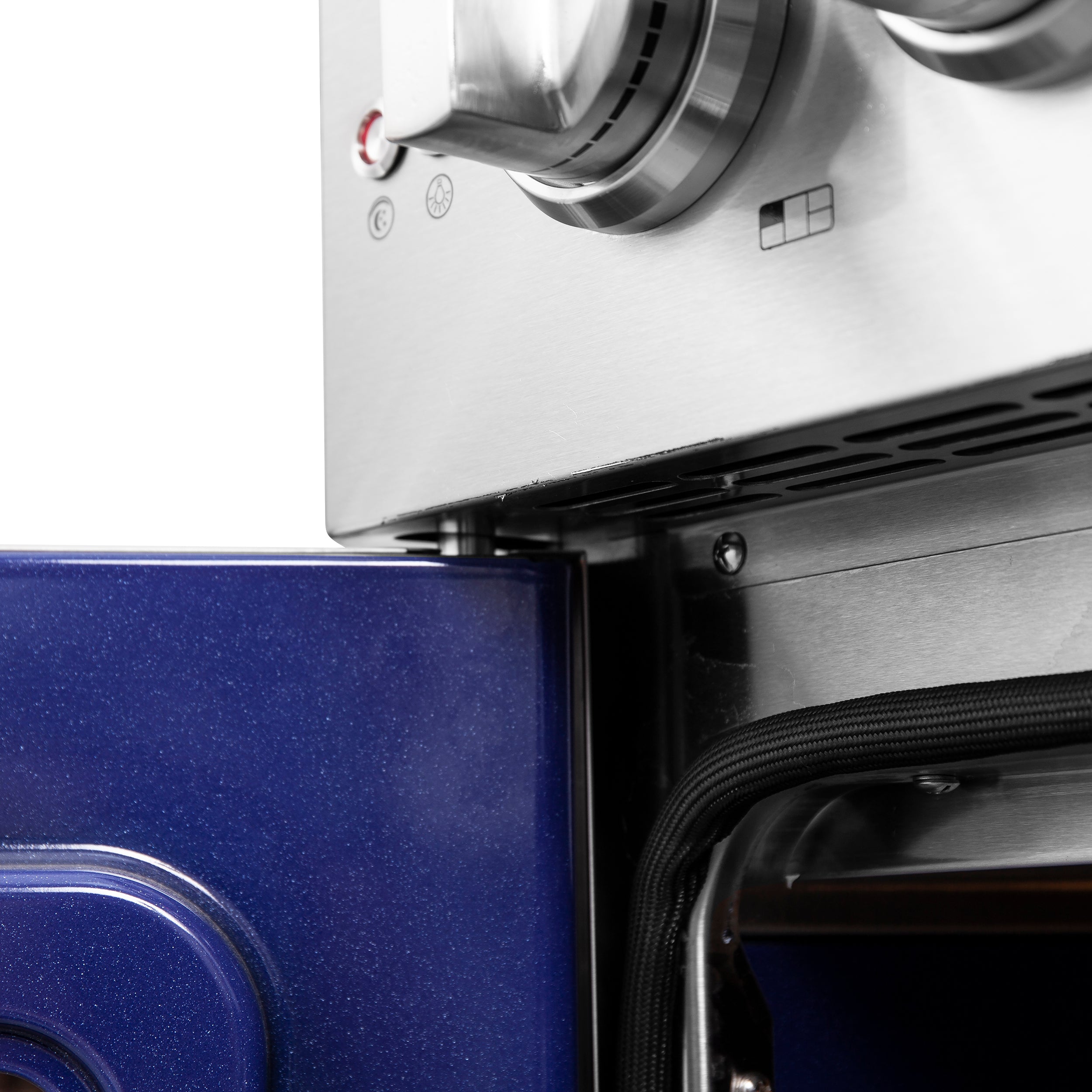 Massimo 30-Inch Freestanding French Door Gas Range, 4 Burners, Convection Oven, Energy Efficient FFSGS643930