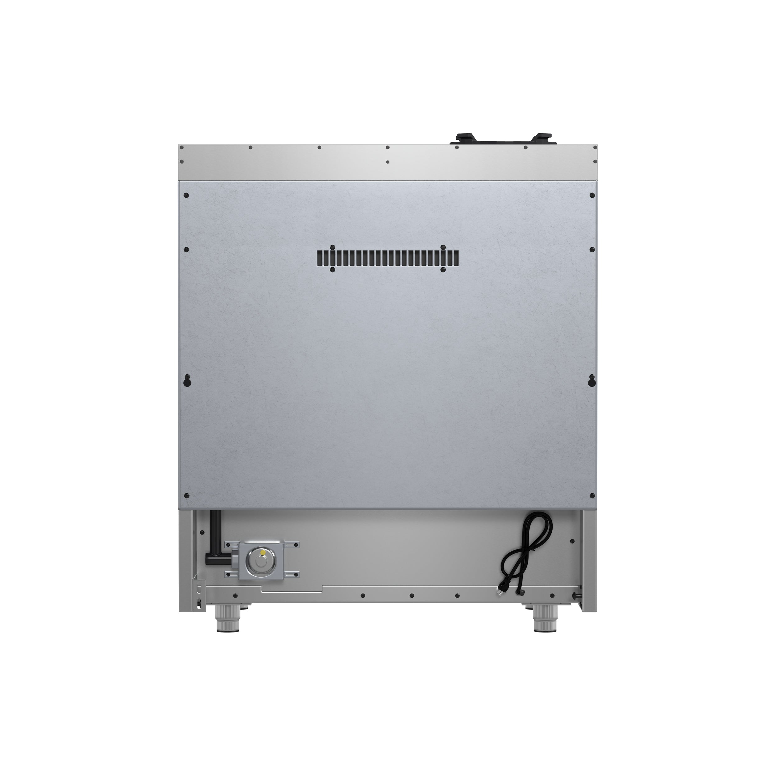 Massimo 30-Inch Freestanding French Door Gas Range, 4 Burners, Convection Oven, Energy Efficient FFSGS643930