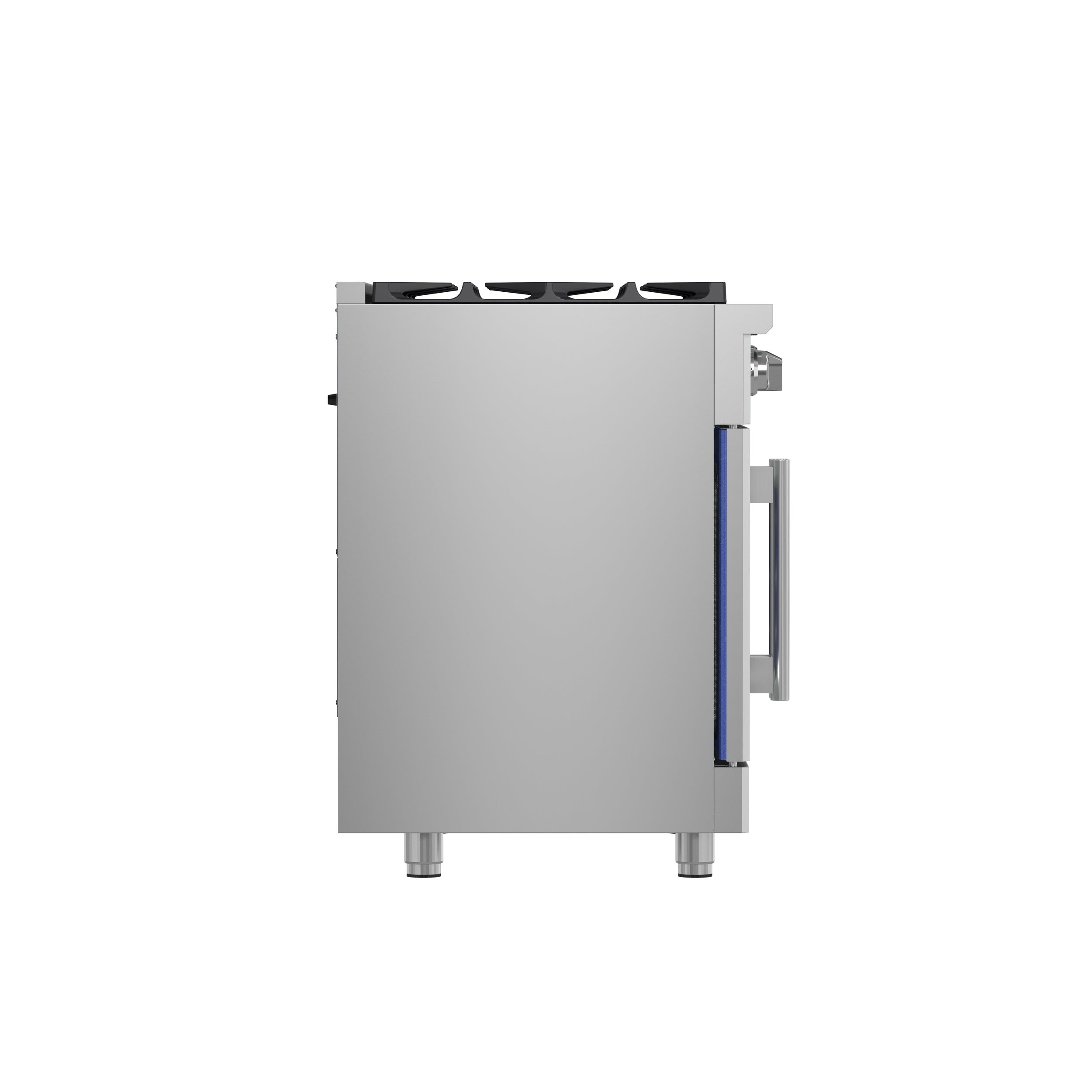 Massimo 36-Inch Freestanding French Door Gas Range, 6 Burners, Convection Oven, Energy Efficient FFSGS643936