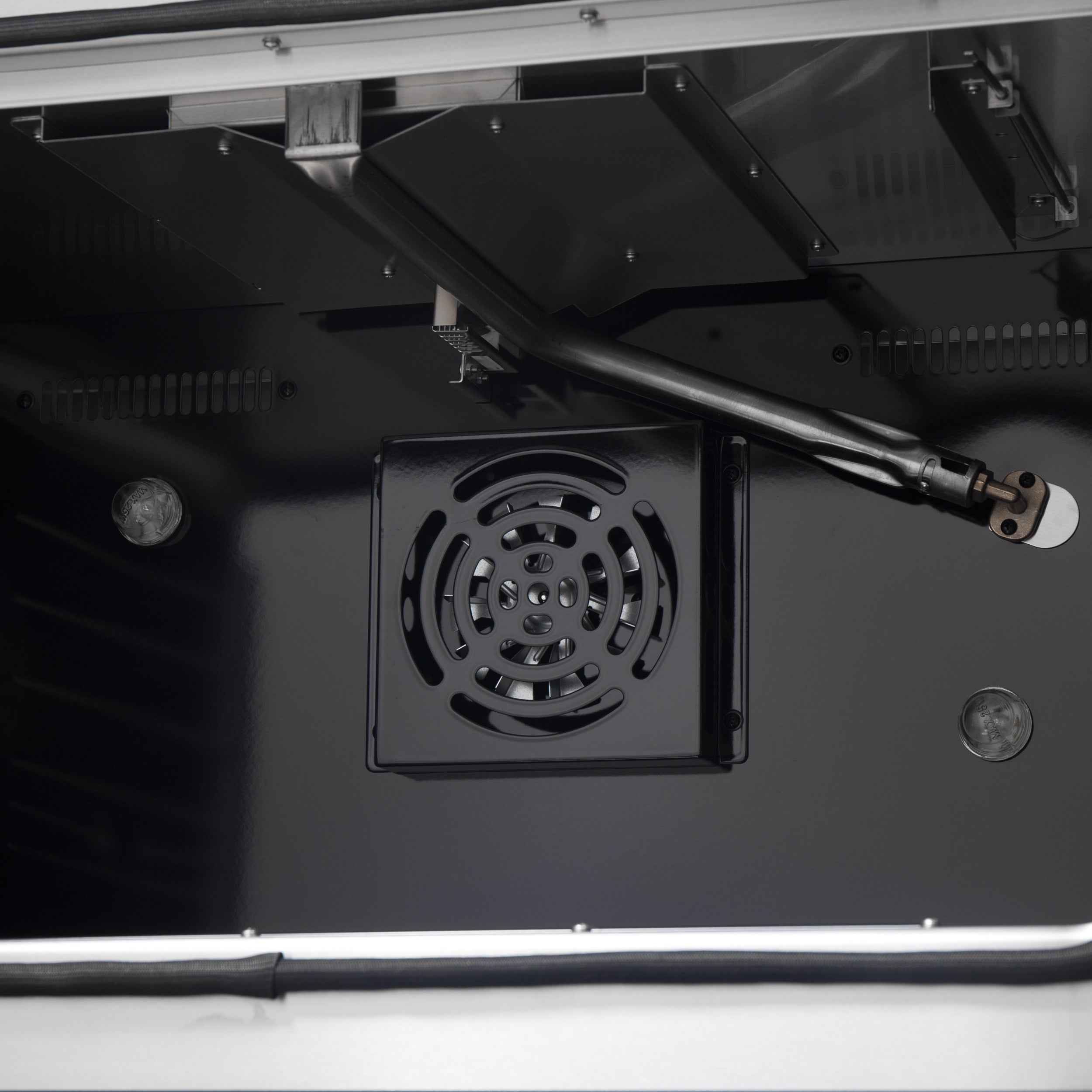 Galiano 36-inch French Door Gas Range and Antique Brass Design, 6 Sealed Burners 83,000 BTU, 5.36 cu.ft. Convection Oven FFSGS644436BLK