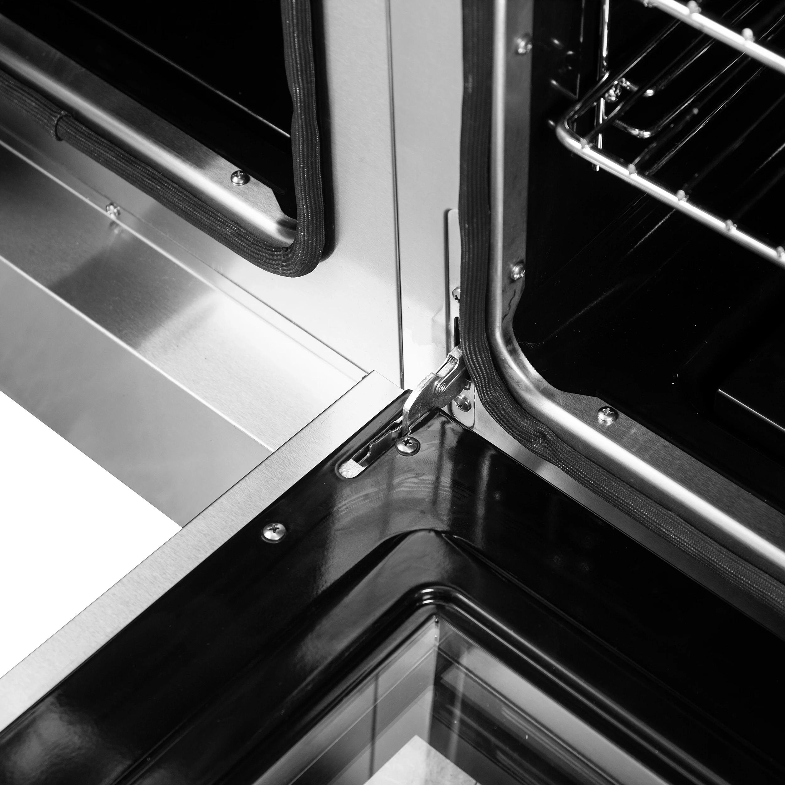 Galiano 48-Inch Freestanding French Door Gas Range, 8 Burners, Griddle, Convection Oven, Energy Efficient FFSGS644448