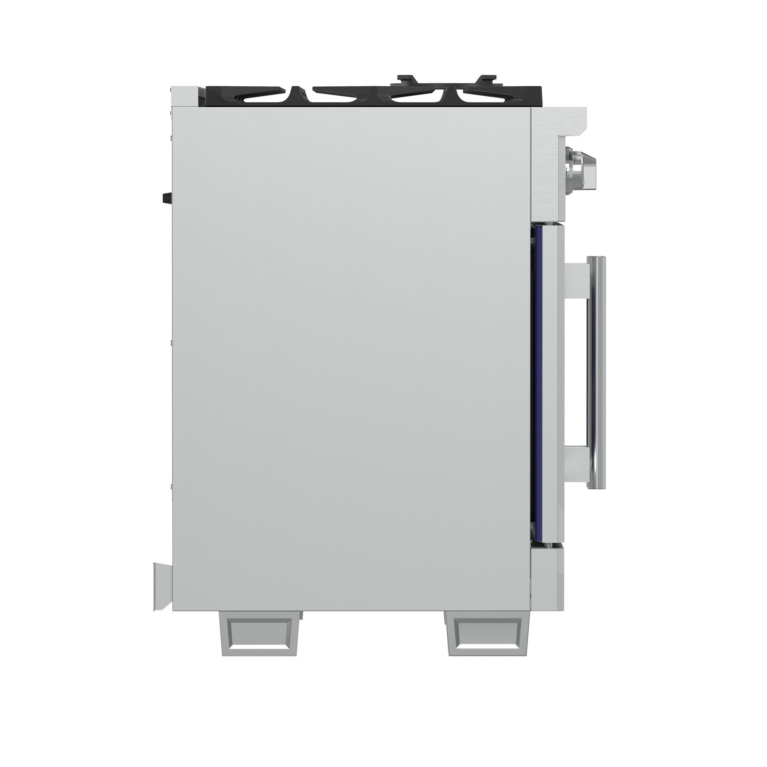 Capriasca 36-Inch Freestanding French Door Gas Range, 6 Burners, Convection Oven, Energy Efficient FFSGS646036