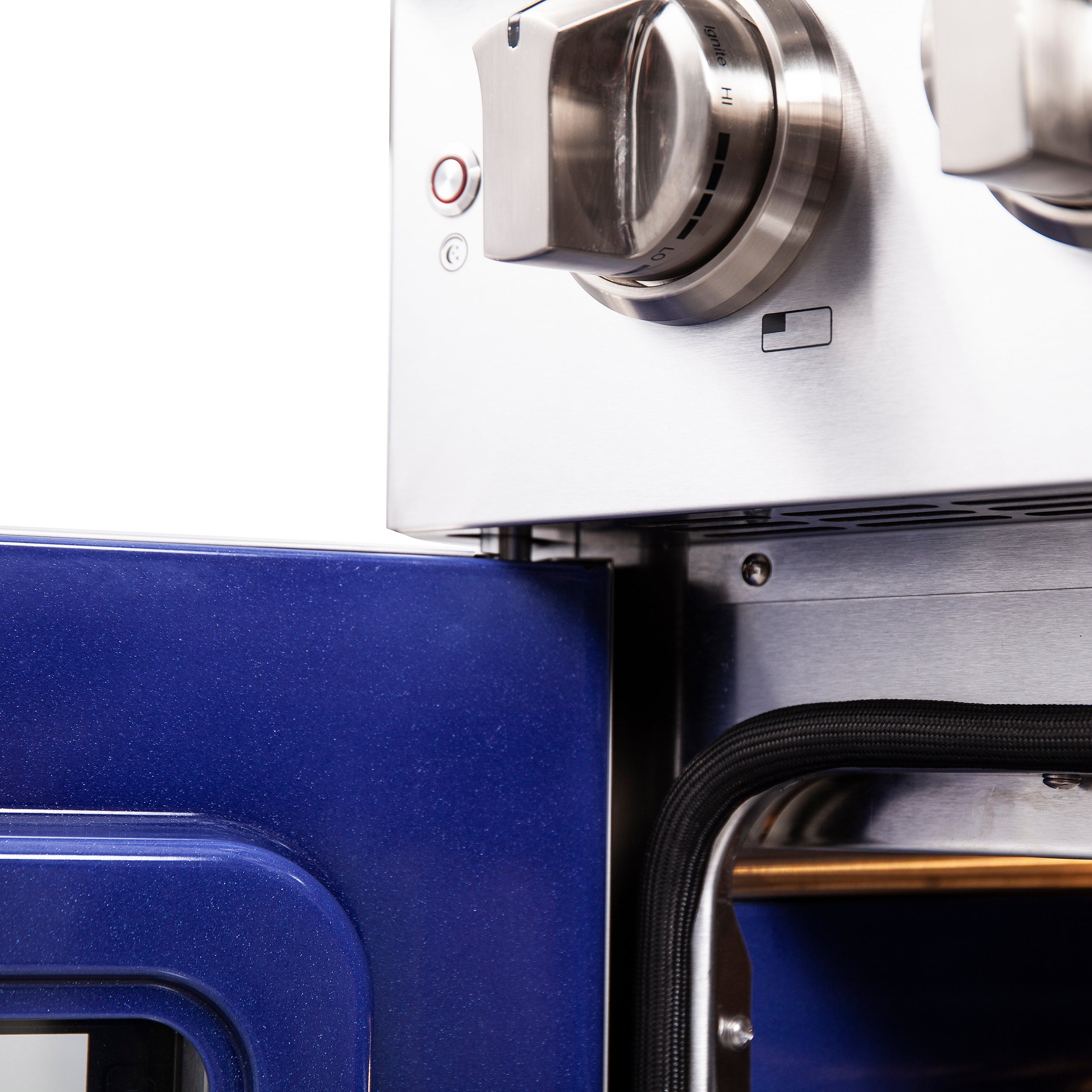 Capriasca 36-Inch Freestanding French Door Gas Range, 6 Burners, Convection Oven, Energy Efficient FFSGS646036